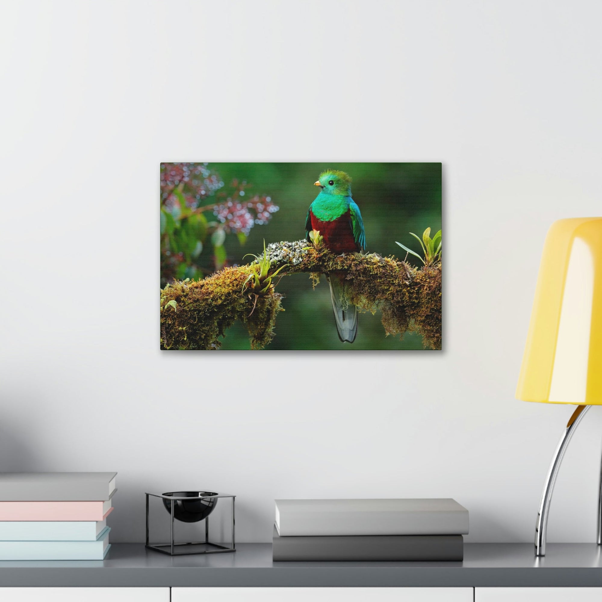 Scripture Walls Majestic Quetzal Art Majestic Quetzal Print Animal Wall Art Wildlife Canvas Prints Wall Art Ready to Hang Unframed-Express Your Love Gifts