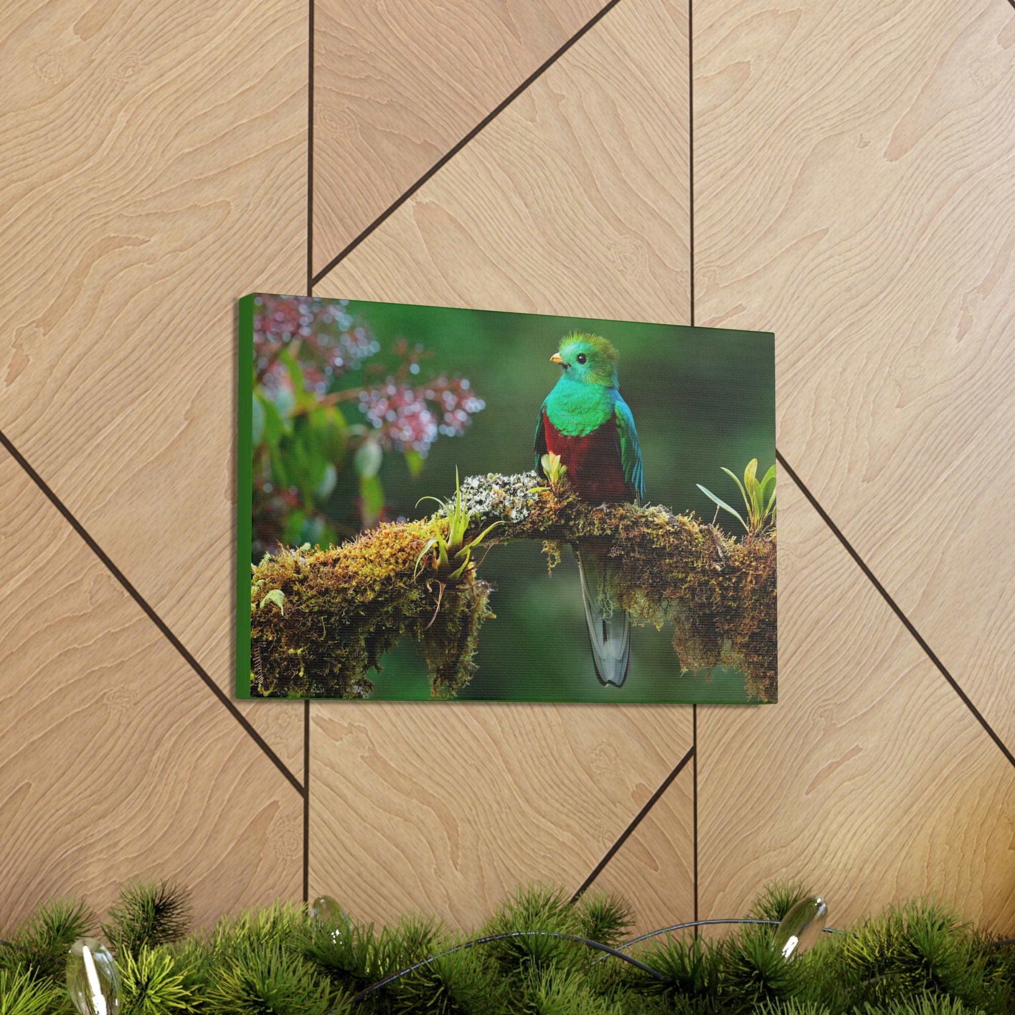 Scripture Walls Majestic Quetzal Art Majestic Quetzal Print Animal Wall Art Wildlife Canvas Prints Wall Art Ready to Hang Unframed-Express Your Love Gifts