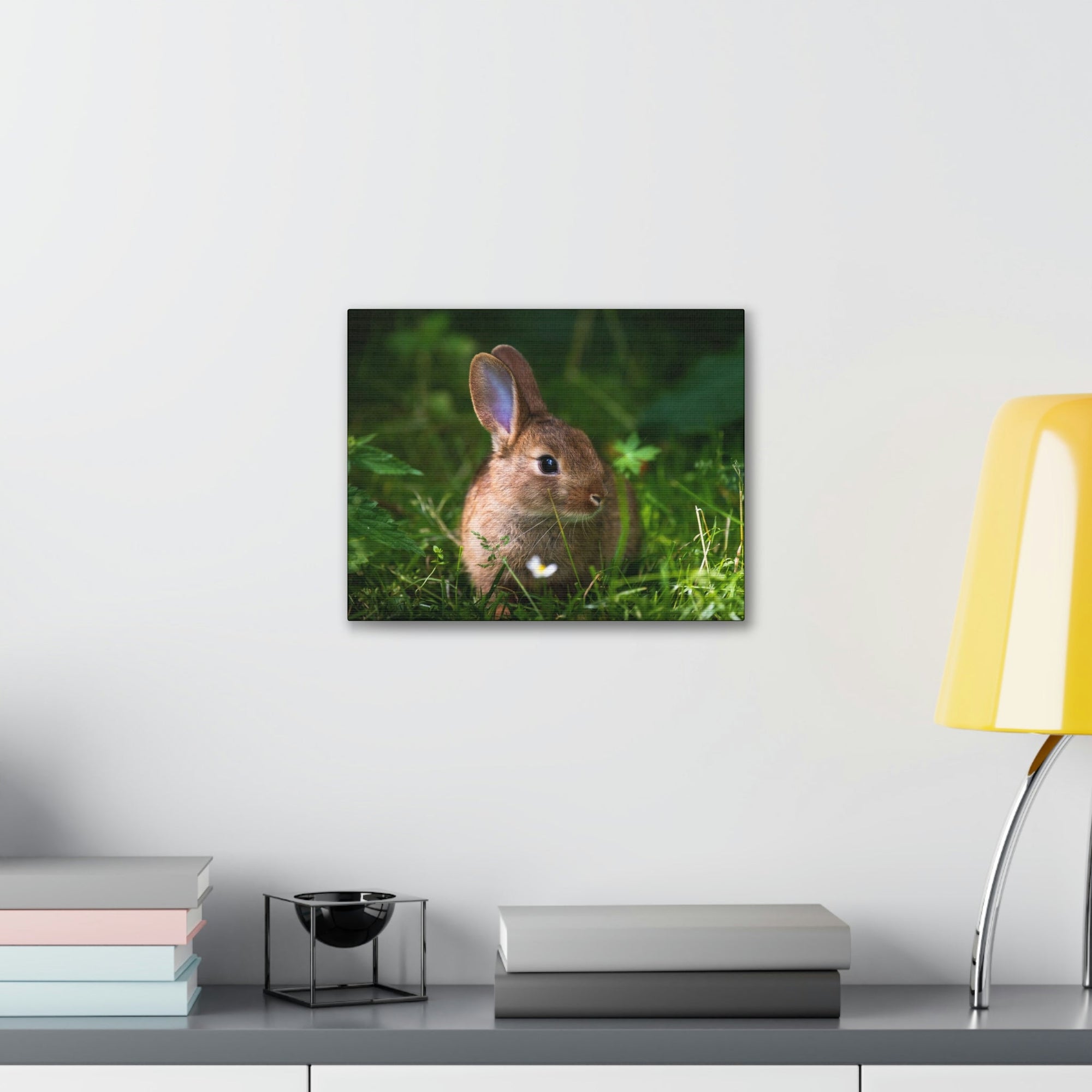 Scripture Walls Majestic Rabbit Art Majestic Rabbit Print Animal Wall Art Wildlife Canvas Prints Wall Art Ready to Hang Unframed-Express Your Love Gifts