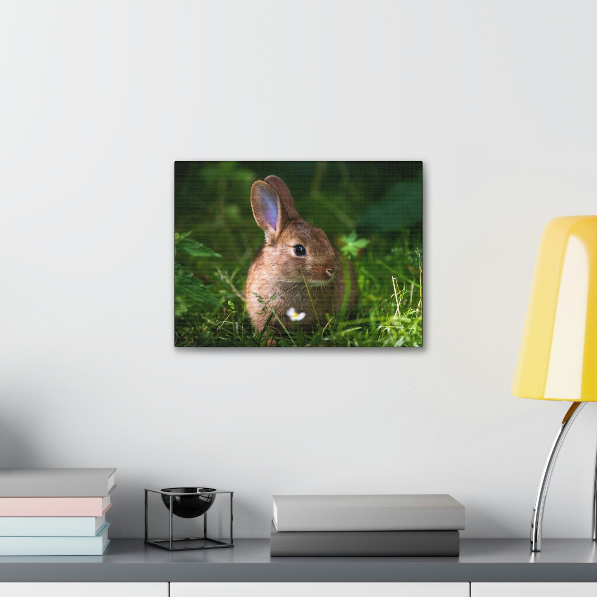 Scripture Walls Majestic Rabbit Art Majestic Rabbit Print Animal Wall Art Wildlife Canvas Prints Wall Art Ready to Hang Unframed-Express Your Love Gifts