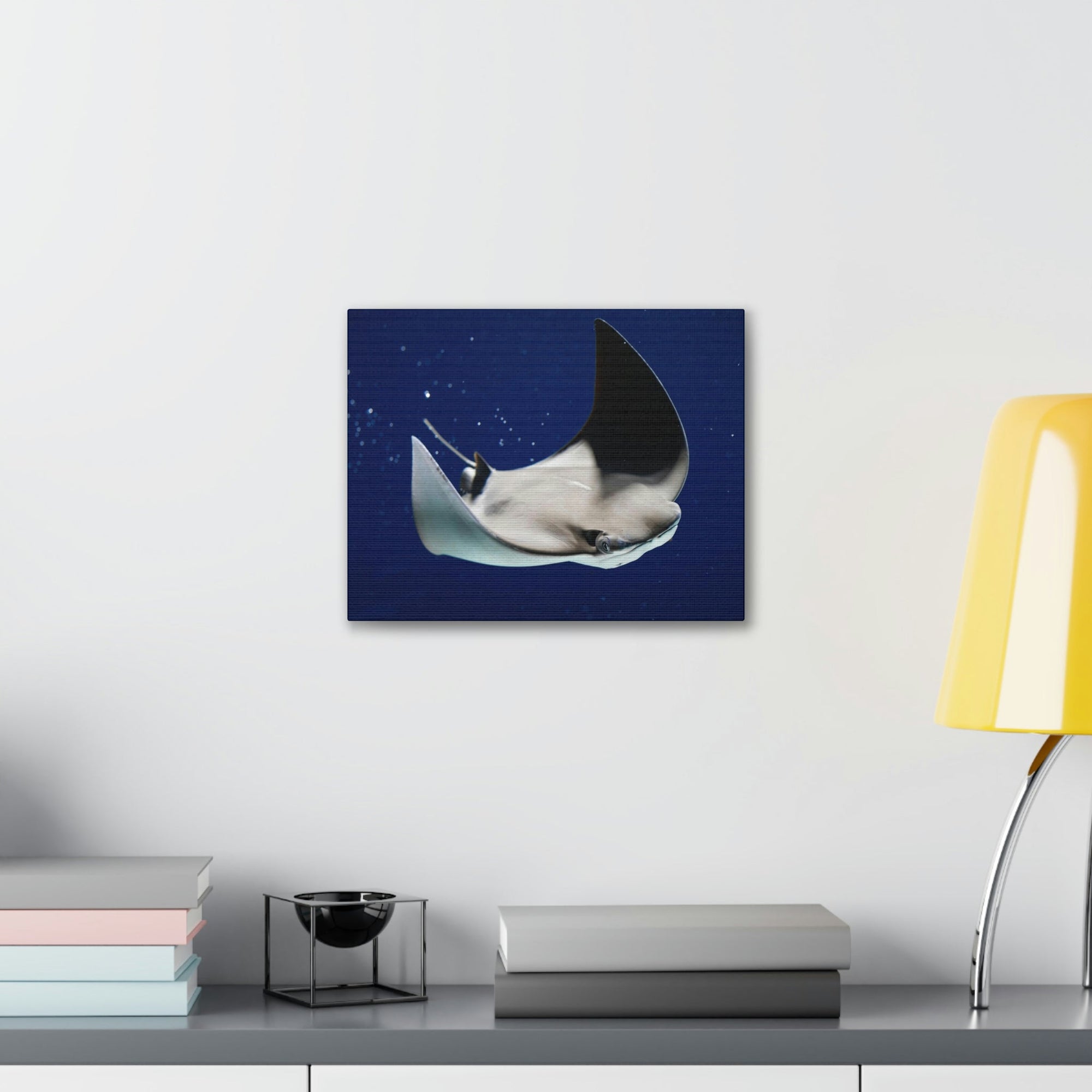 Scripture Walls Majestic Ray Art Majestic Ray Print Animal Wall Art Wildlife Canvas Prints Wall Art Ready to Hang Unframed-Express Your Love Gifts