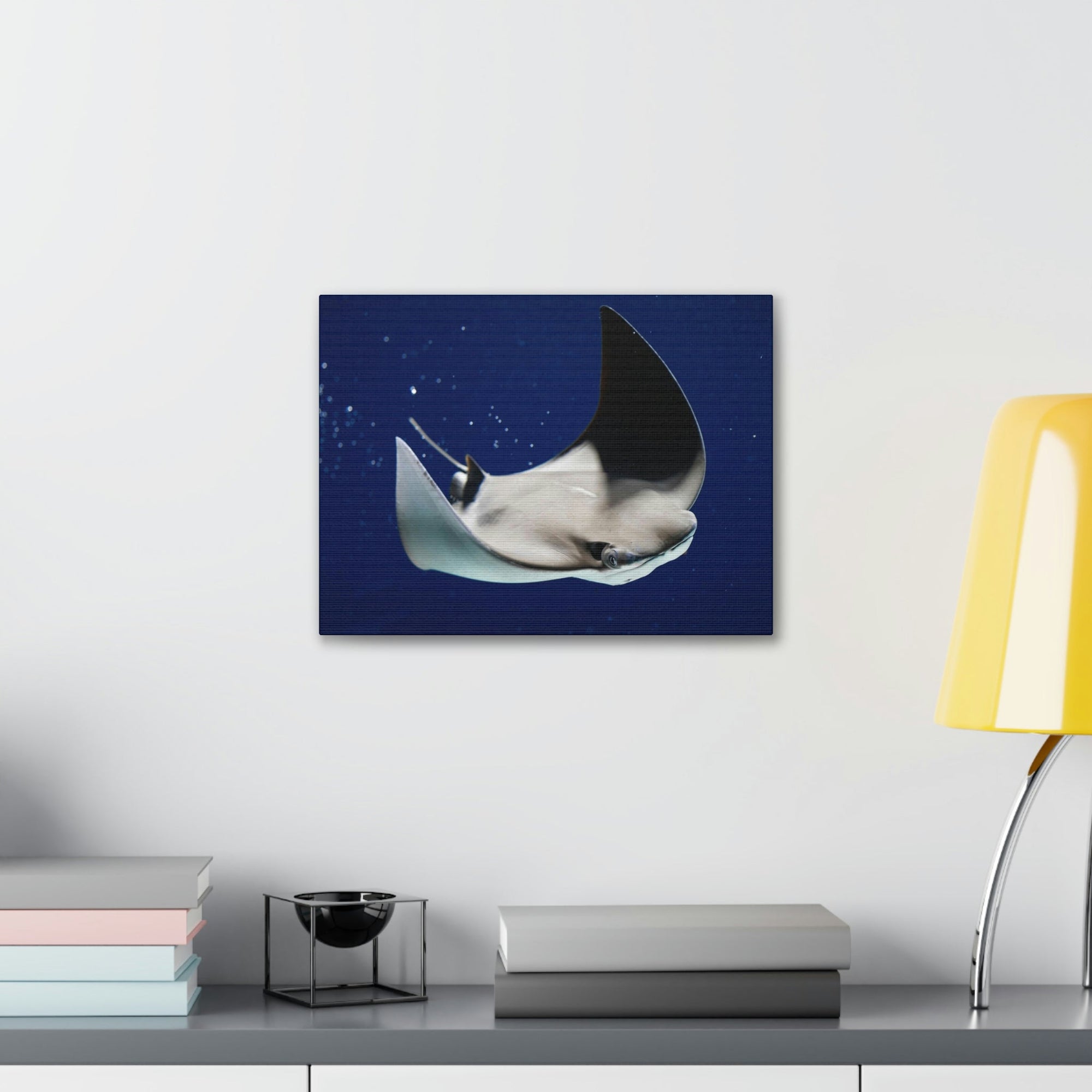 Scripture Walls Majestic Ray Art Majestic Ray Print Animal Wall Art Wildlife Canvas Prints Wall Art Ready to Hang Unframed-Express Your Love Gifts