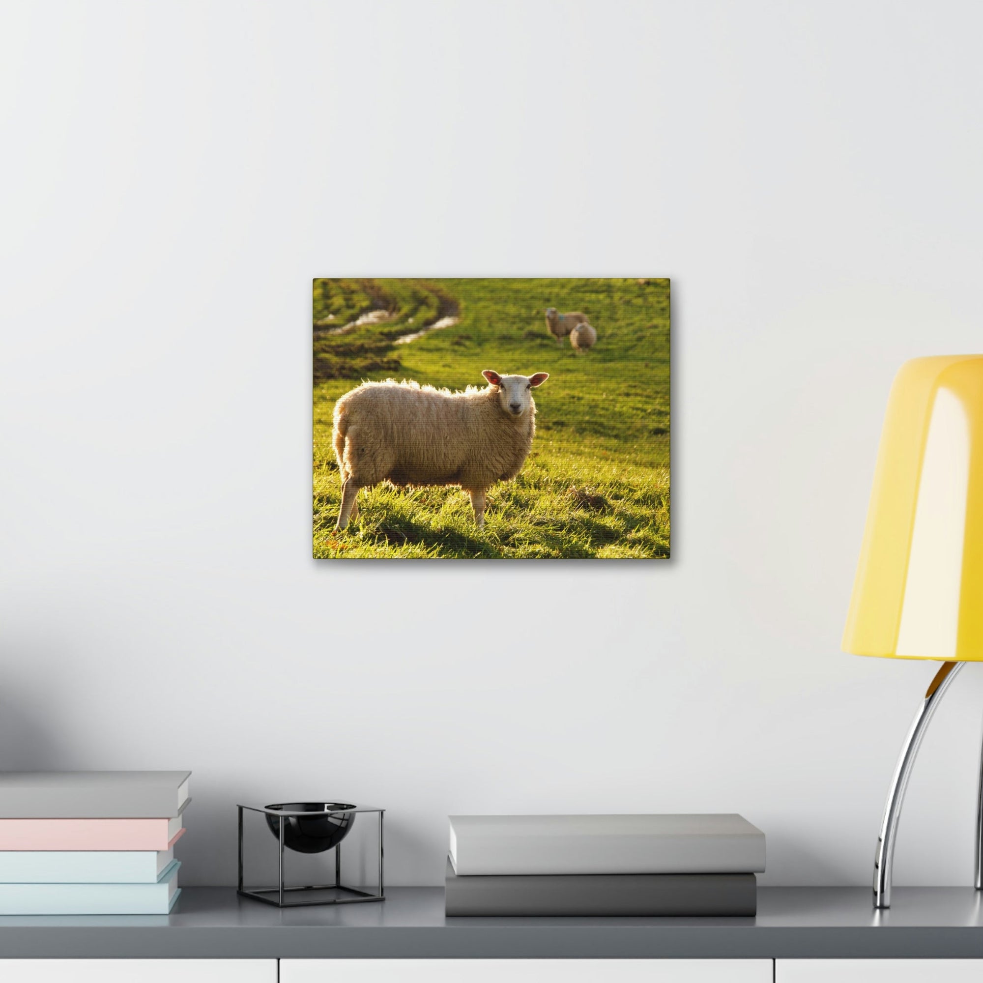 Scripture Walls Majestic Sheep Art Majestic Sheep Print Animal Wall Art Wildlife Canvas Prints Wall Art Ready to Hang Unframed-Express Your Love Gifts