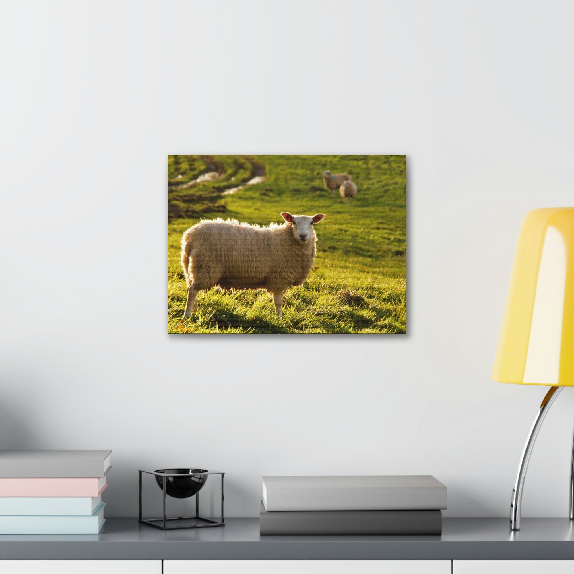 Scripture Walls Majestic Sheep Art Majestic Sheep Print Animal Wall Art Wildlife Canvas Prints Wall Art Ready to Hang Unframed-Express Your Love Gifts