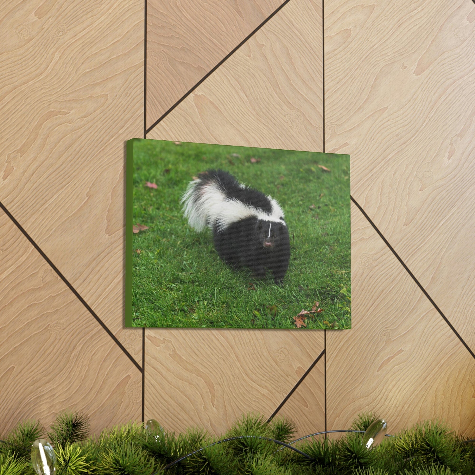 Scripture Walls Majestic Skunks Art Majestic Skunks Print Animal Wall Art Wildlife Canvas Prints Wall Art Ready to Hang Unframed-Express Your Love Gifts