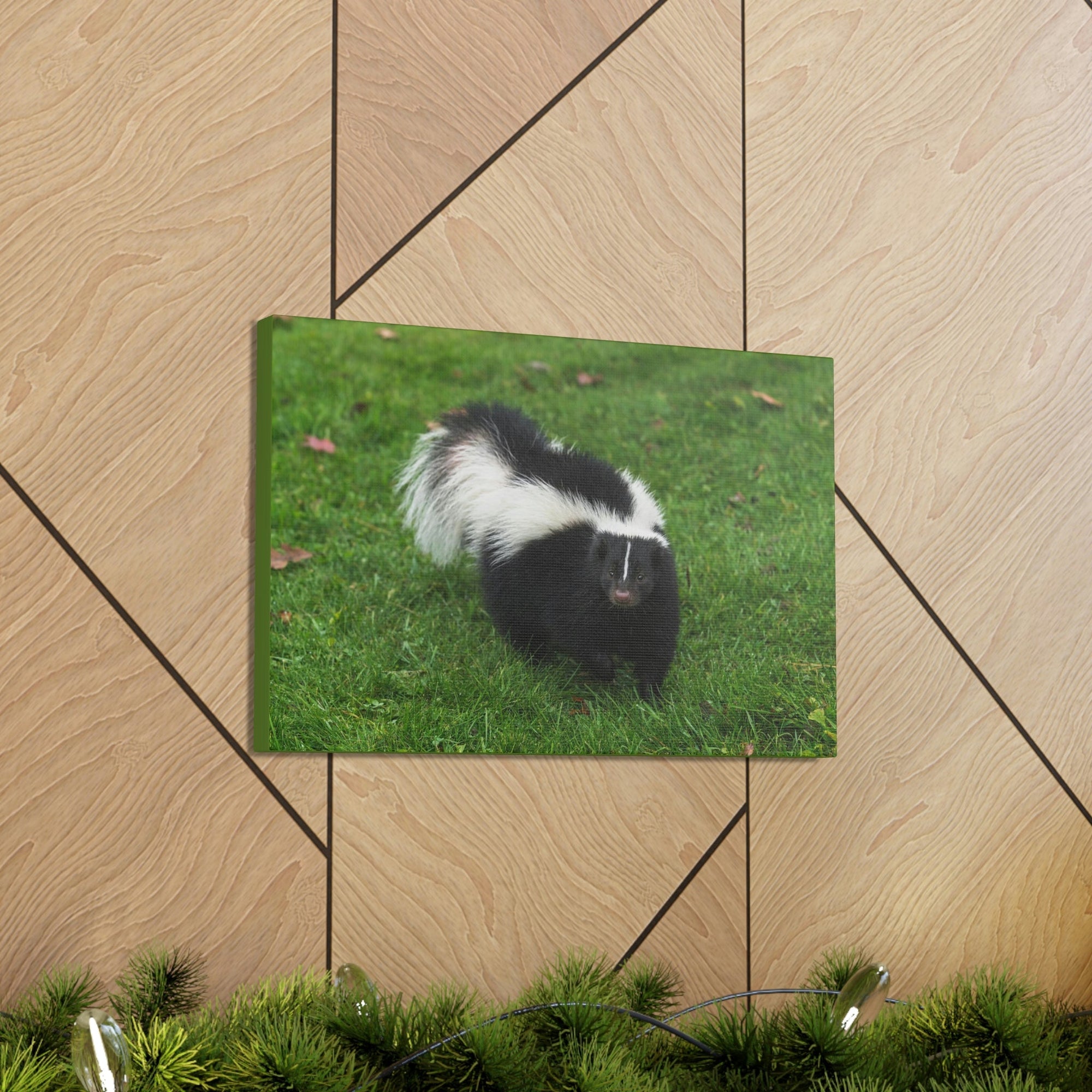 Scripture Walls Majestic Skunks Art Majestic Skunks Print Animal Wall Art Wildlife Canvas Prints Wall Art Ready to Hang Unframed-Express Your Love Gifts