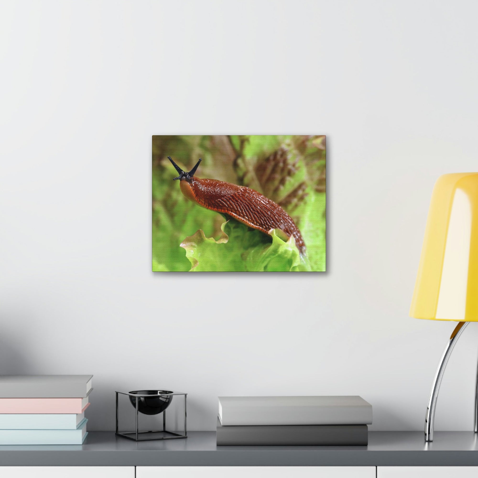 Scripture Walls Majestic Slug Art Majestic Slug Print Animal Wall Art Wildlife Canvas Prints Wall Art Ready to Hang Unframed-Express Your Love Gifts