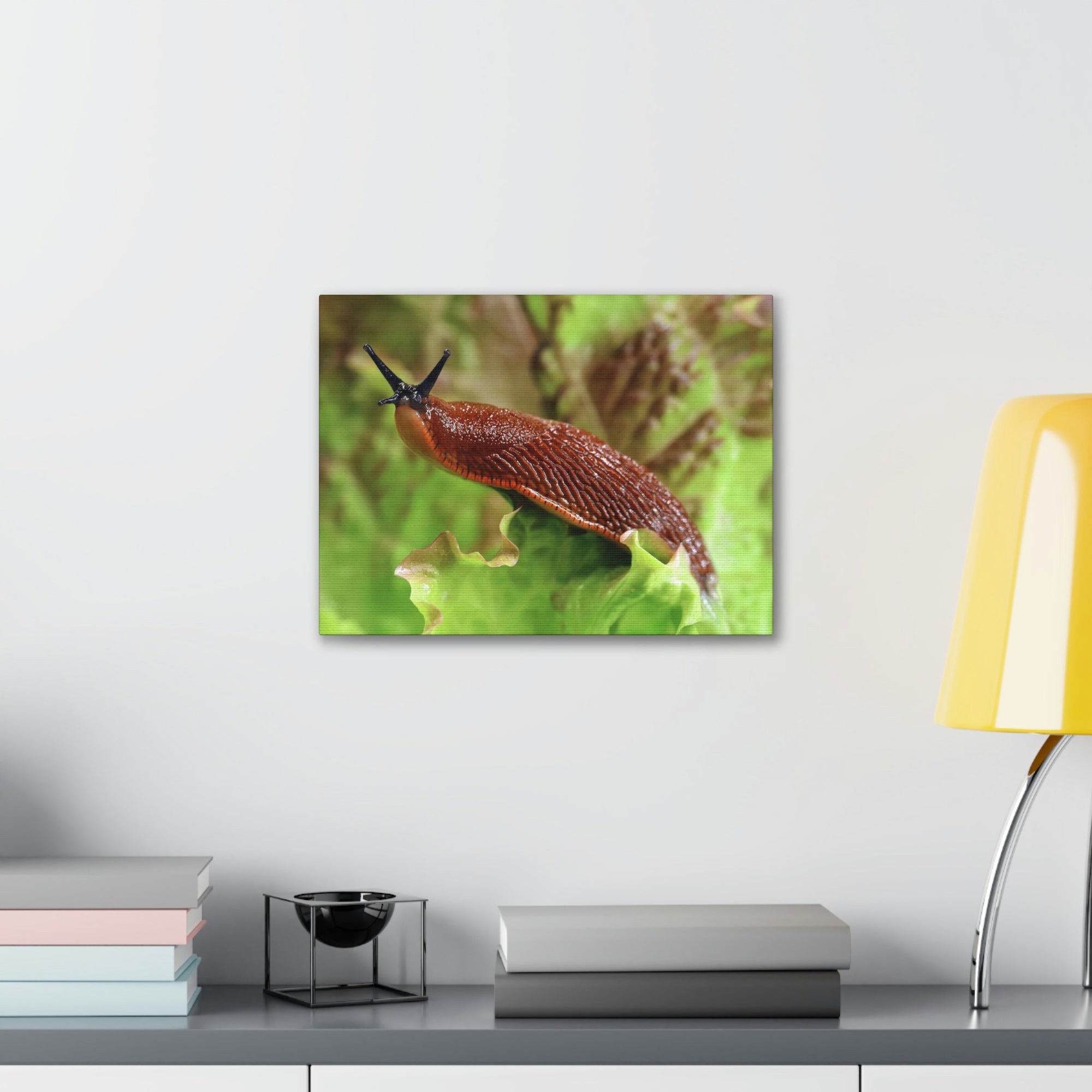 Scripture Walls Majestic Slug Art Majestic Slug Print Animal Wall Art Wildlife Canvas Prints Wall Art Ready to Hang Unframed-Express Your Love Gifts