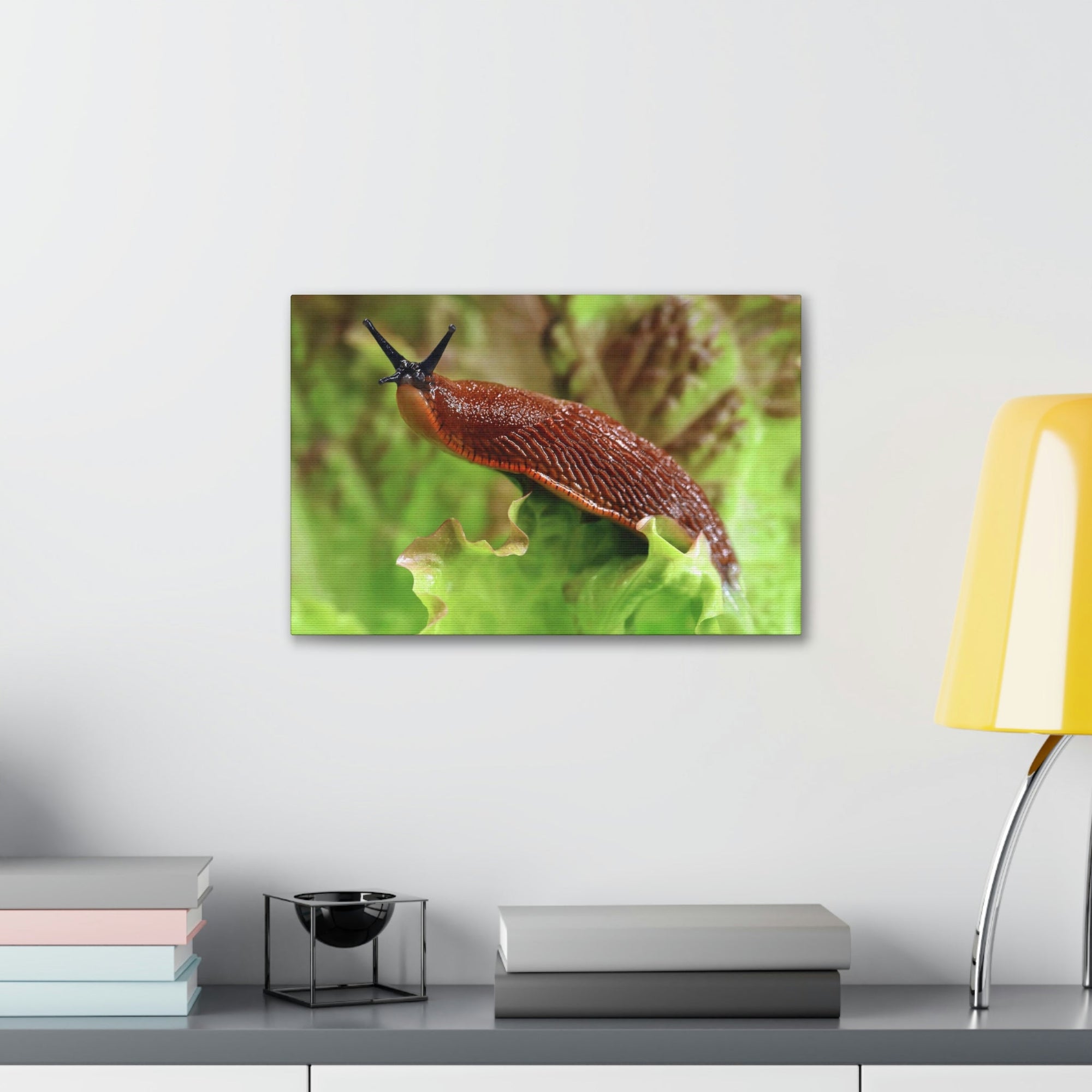 Scripture Walls Majestic Slug Art Majestic Slug Print Animal Wall Art Wildlife Canvas Prints Wall Art Ready to Hang Unframed-Express Your Love Gifts