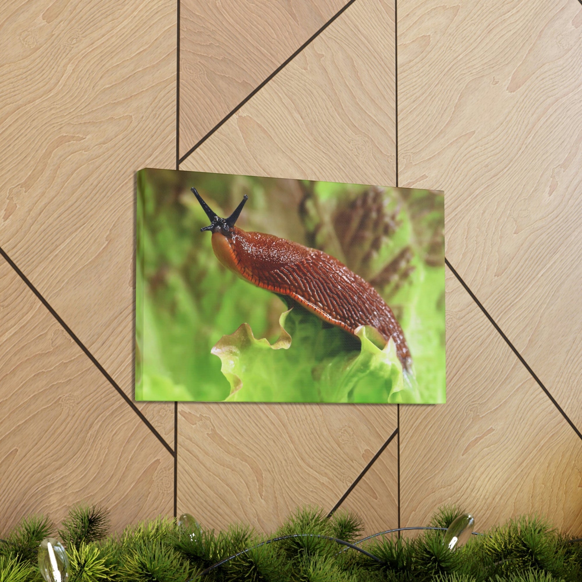 Scripture Walls Majestic Slug Art Majestic Slug Print Animal Wall Art Wildlife Canvas Prints Wall Art Ready to Hang Unframed-Express Your Love Gifts