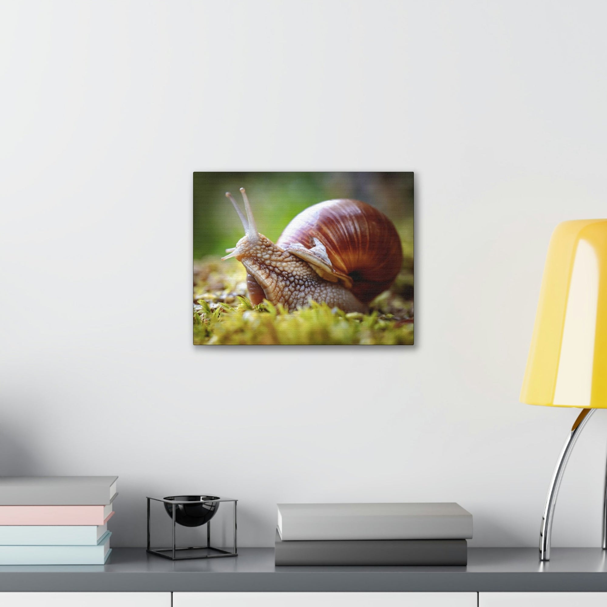 Scripture Walls Majestic Snails Art Majestic Snails Print Animal Wall Art Wildlife Canvas Prints Wall Art Ready to Hang Unframed-Express Your Love Gifts