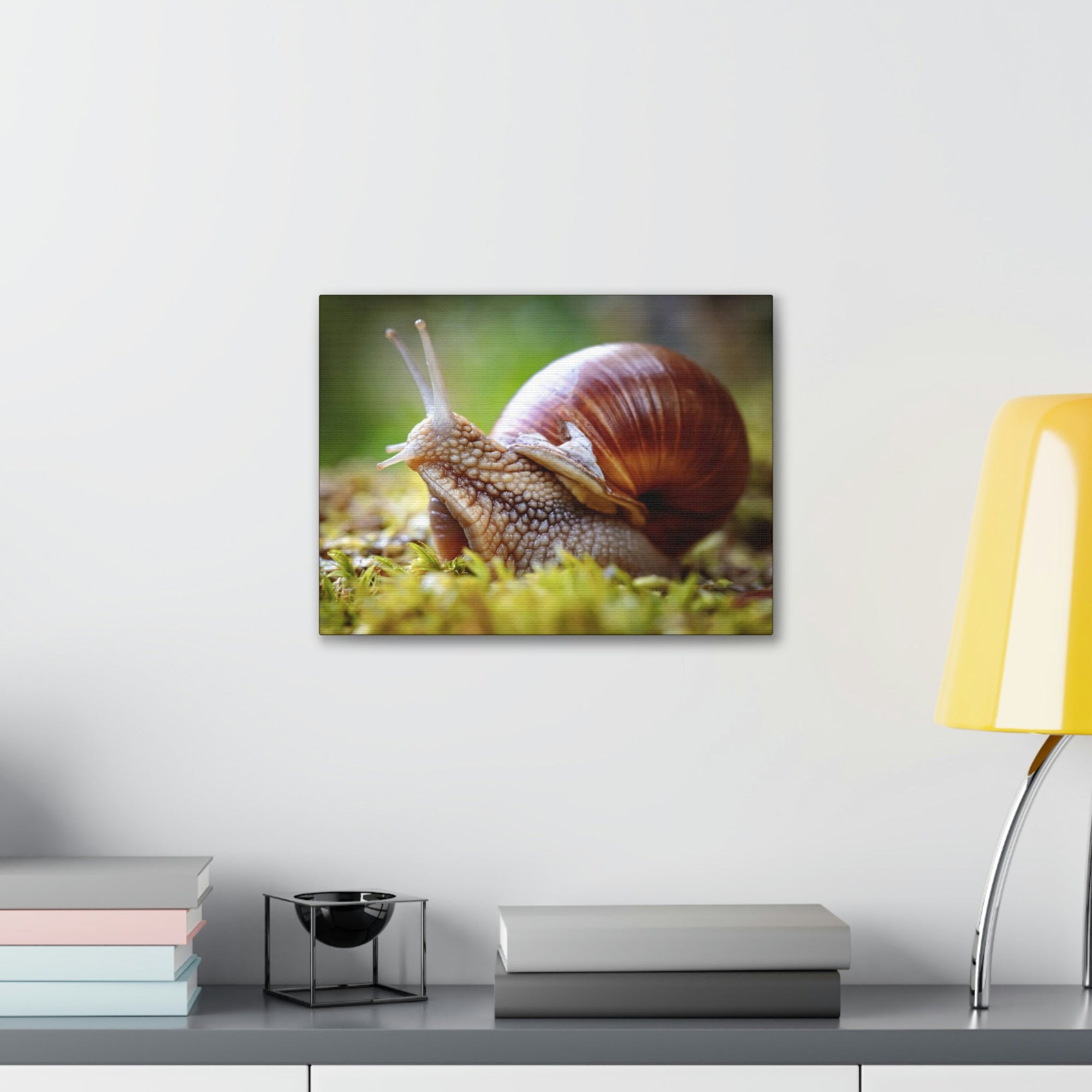 Scripture Walls Majestic Snails Art Majestic Snails Print Animal Wall Art Wildlife Canvas Prints Wall Art Ready to Hang Unframed-Express Your Love Gifts