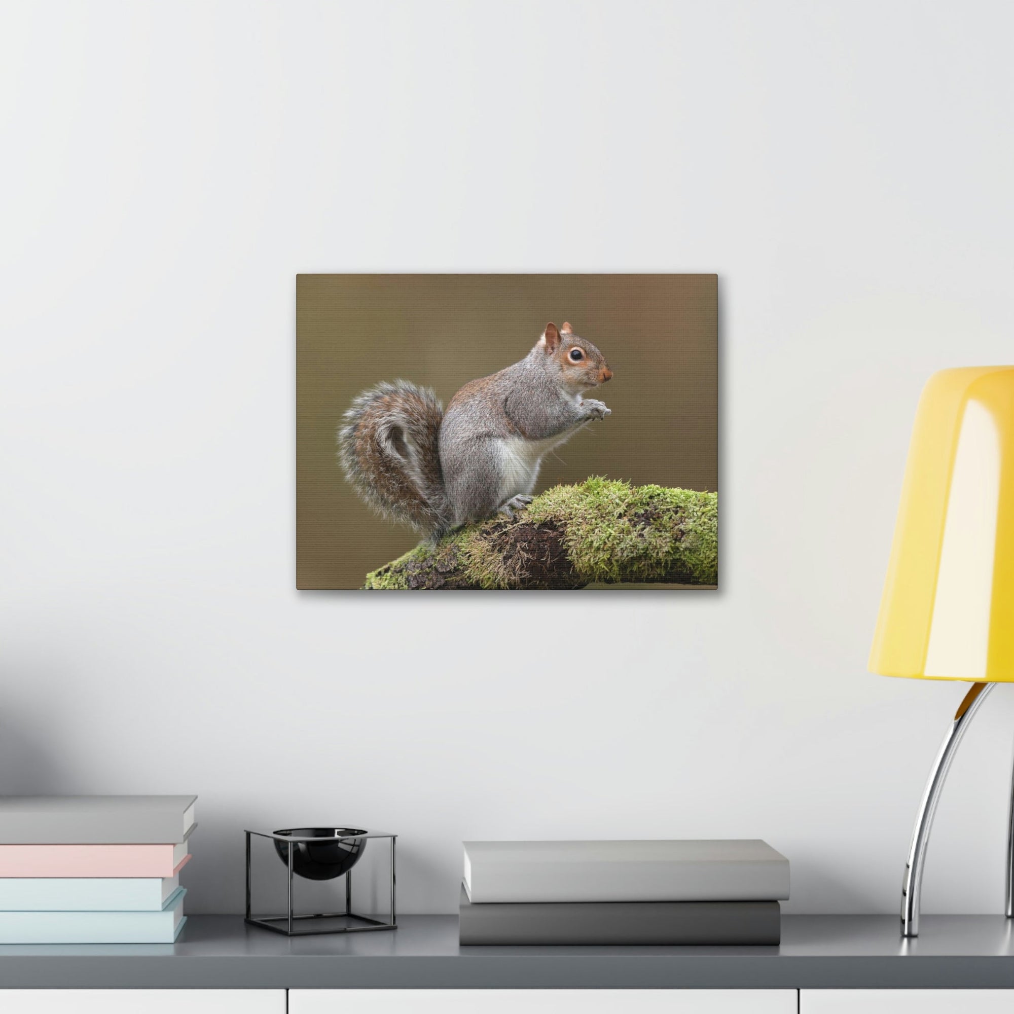 Scripture Walls Majestic Squirrel Art Majestic Squirrel Print Animal Wall Art Wildlife Canvas Prints Wall Art Ready to Hang Unframed-Express Your Love Gifts