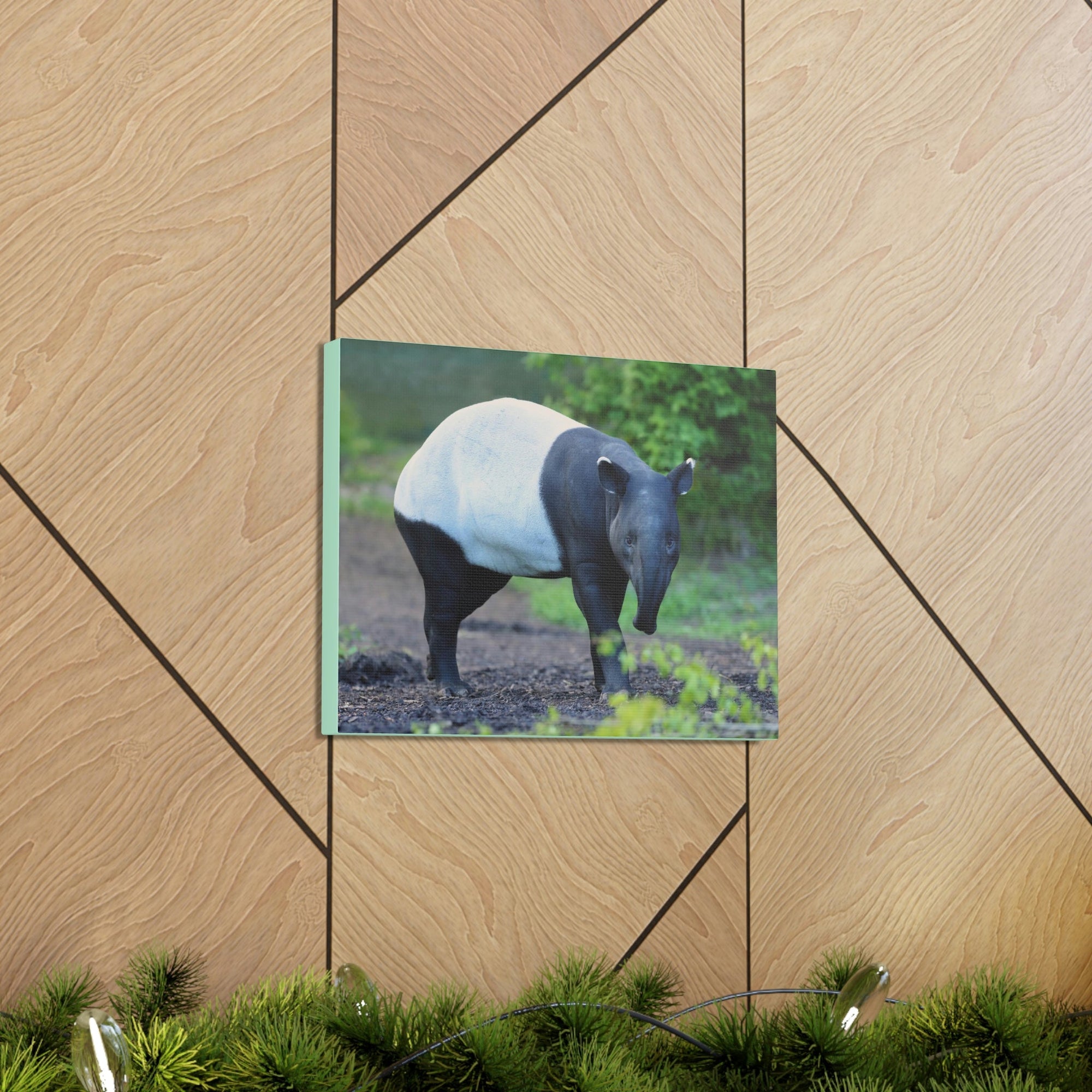 Scripture Walls Majestic Tapir Art Majestic Tapir Print Animal Wall Art Wildlife Canvas Prints Wall Art Ready to Hang Unframed-Express Your Love Gifts