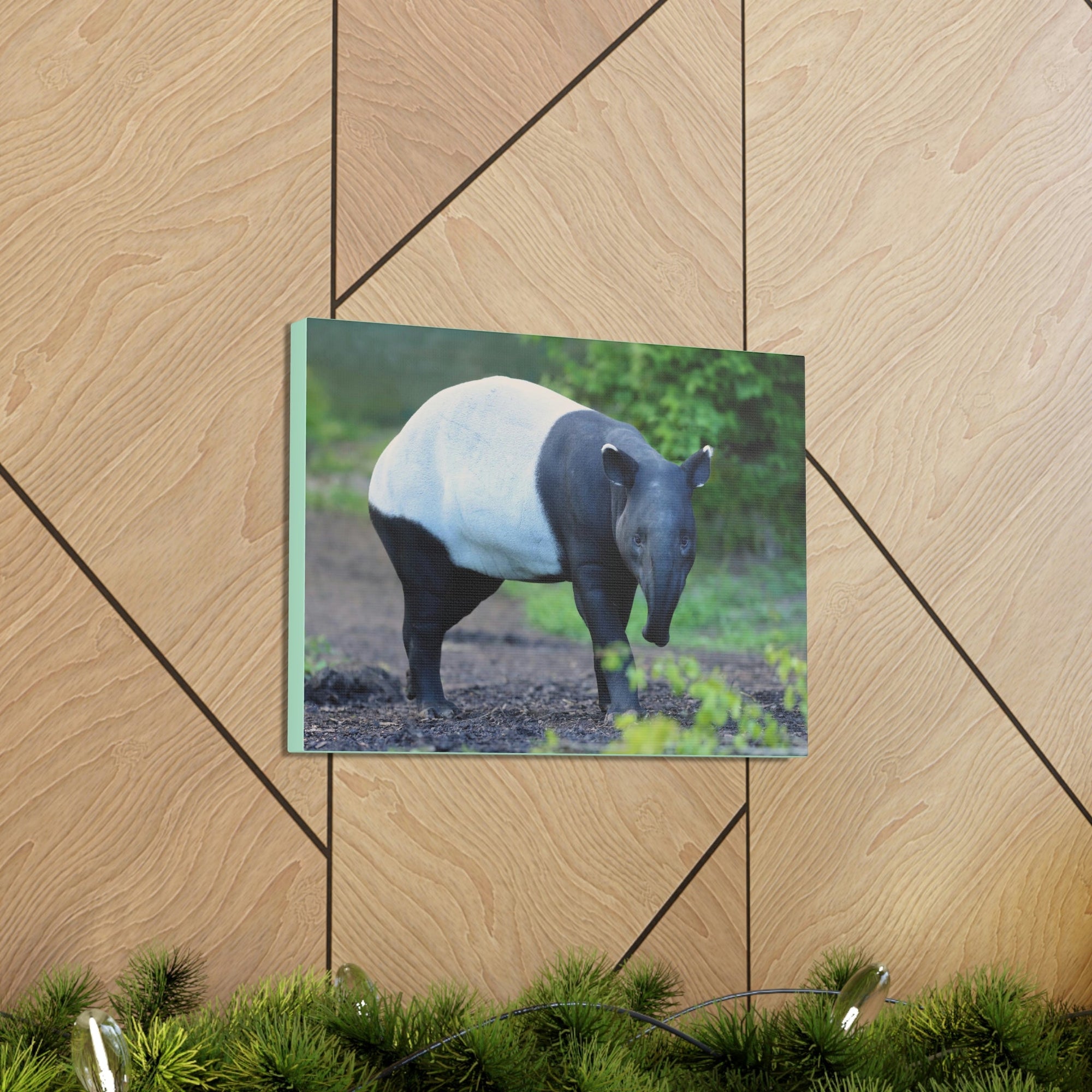 Scripture Walls Majestic Tapir Art Majestic Tapir Print Animal Wall Art Wildlife Canvas Prints Wall Art Ready to Hang Unframed-Express Your Love Gifts