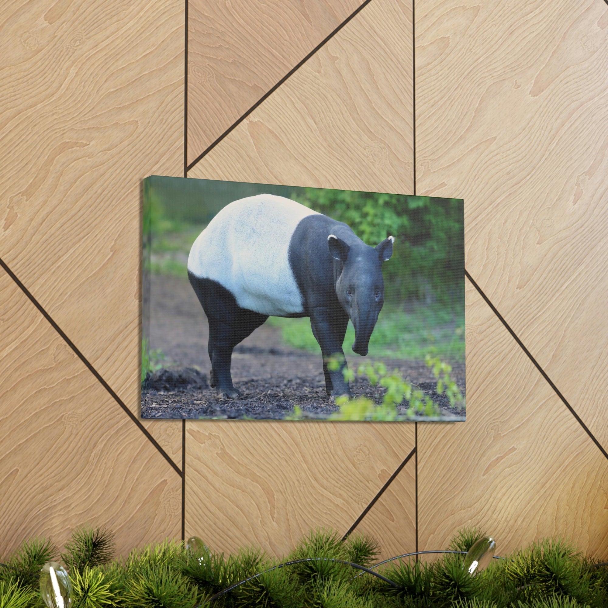 Scripture Walls Majestic Tapir Art Majestic Tapir Print Animal Wall Art Wildlife Canvas Prints Wall Art Ready to Hang Unframed-Express Your Love Gifts