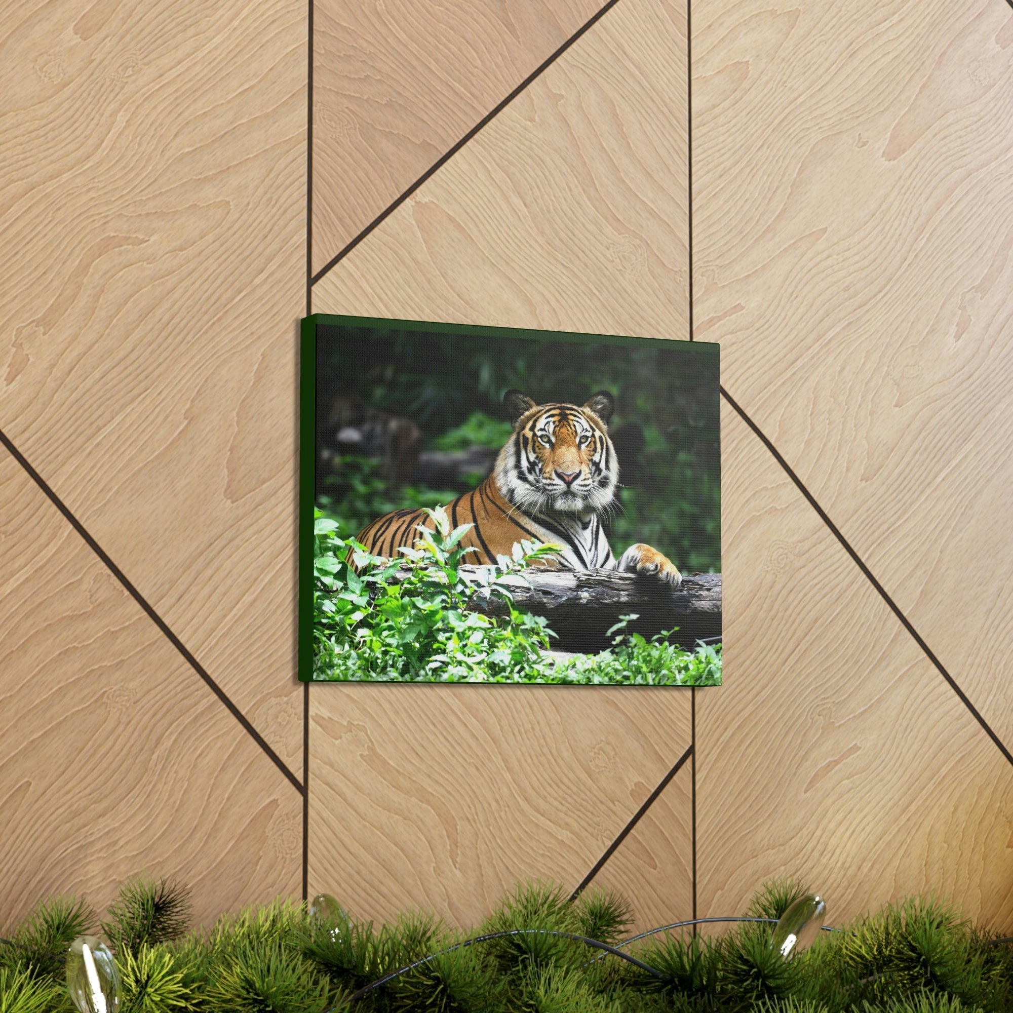 Scripture Walls Majestic Tiger Art Majestic Tiger Print Animal Wall Art Wildlife Canvas Prints Wall Art Ready to Hang Unframed-Express Your Love Gifts