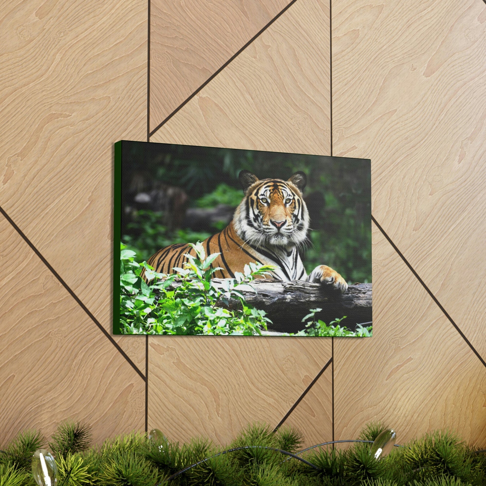 Scripture Walls Majestic Tiger Art Majestic Tiger Print Animal Wall Art Wildlife Canvas Prints Wall Art Ready to Hang Unframed-Express Your Love Gifts