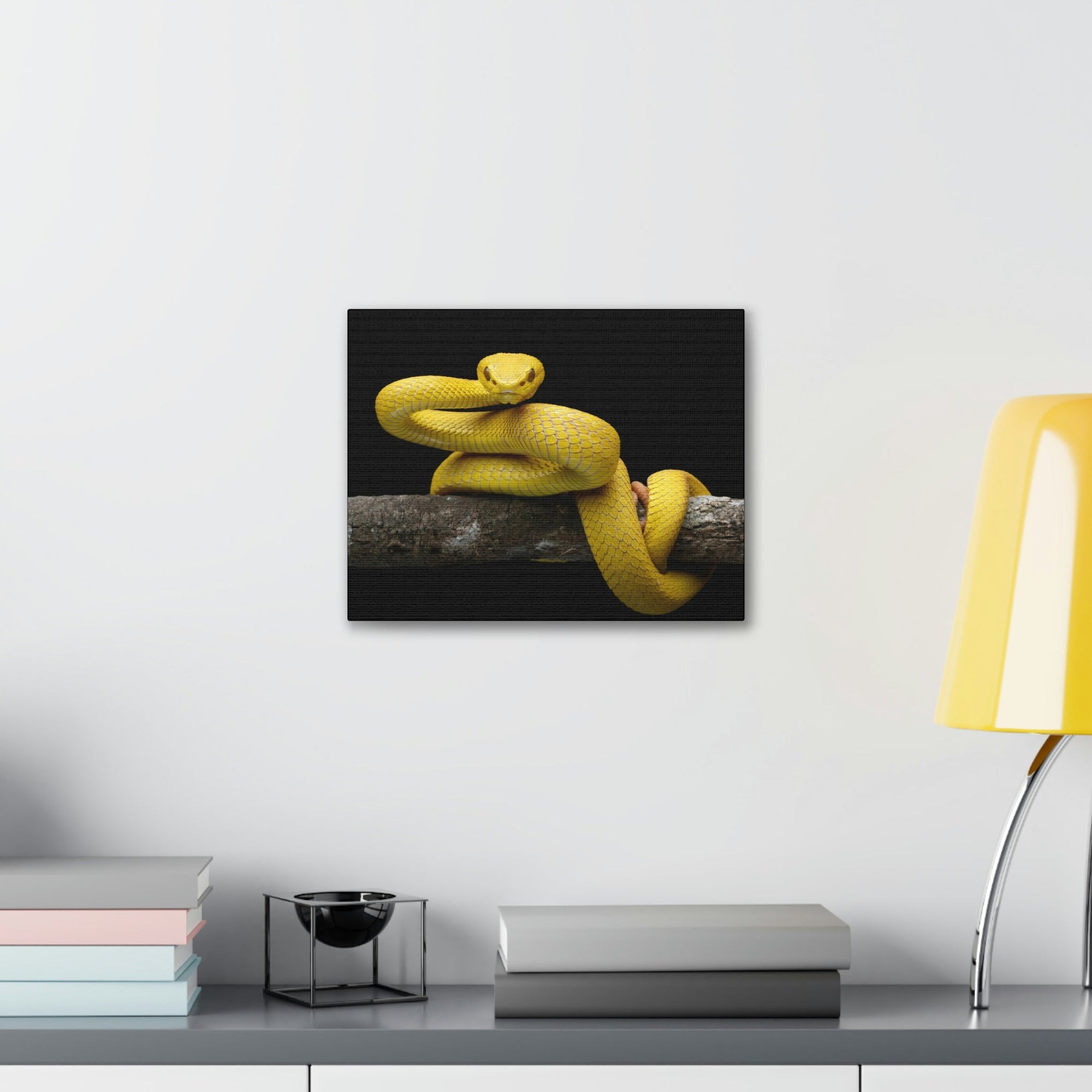 Scripture Walls Majestic Viper Art Majestic Viper Print Animal Wall Art Wildlife Canvas Prints Wall Art Ready to Hang Unframed-Express Your Love Gifts