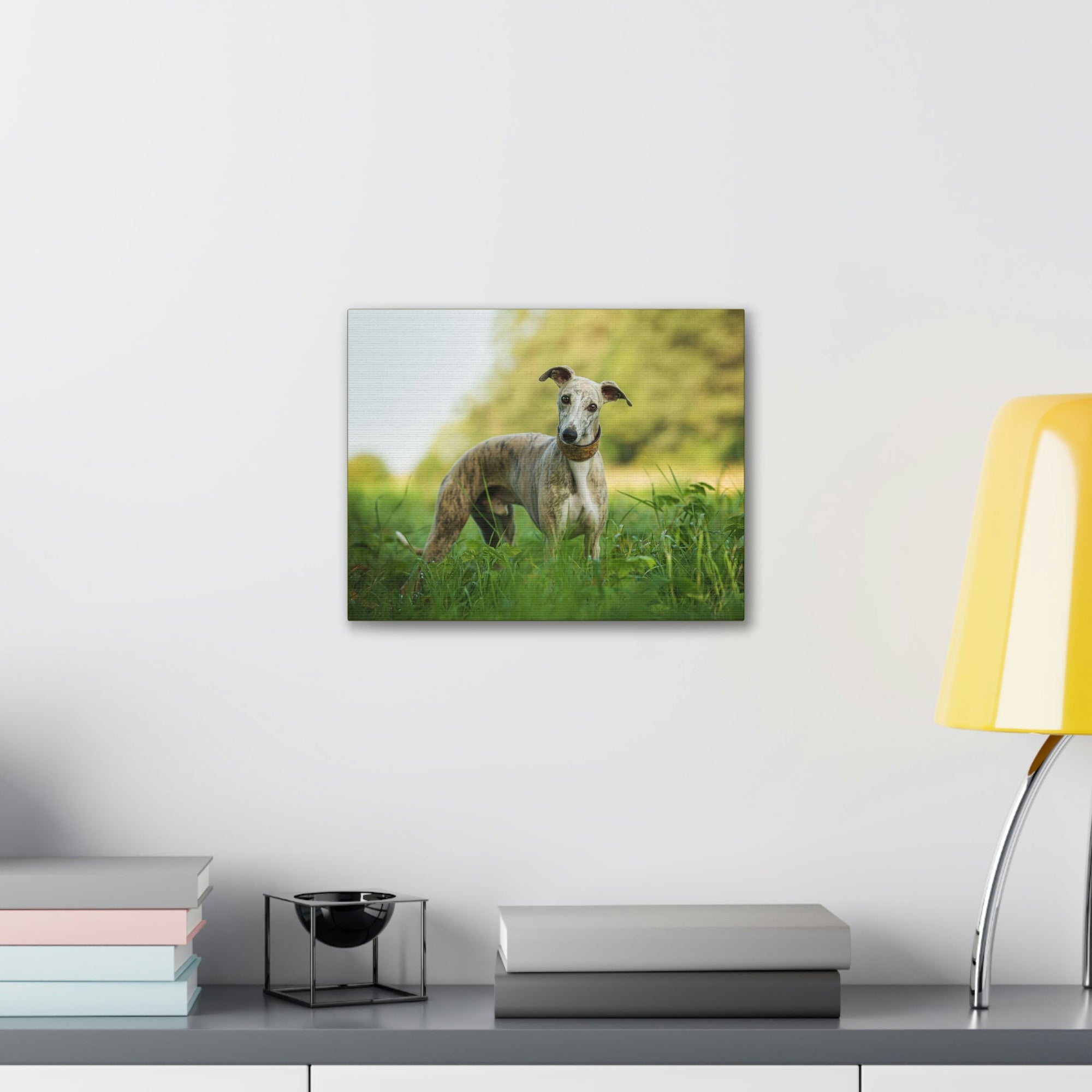 Scripture Walls Majestic Whippet Art Majestic Whippet Print Animal Wall Art Wildlife Canvas Prints Wall Art Ready to Hang Unframed-Express Your Love Gifts