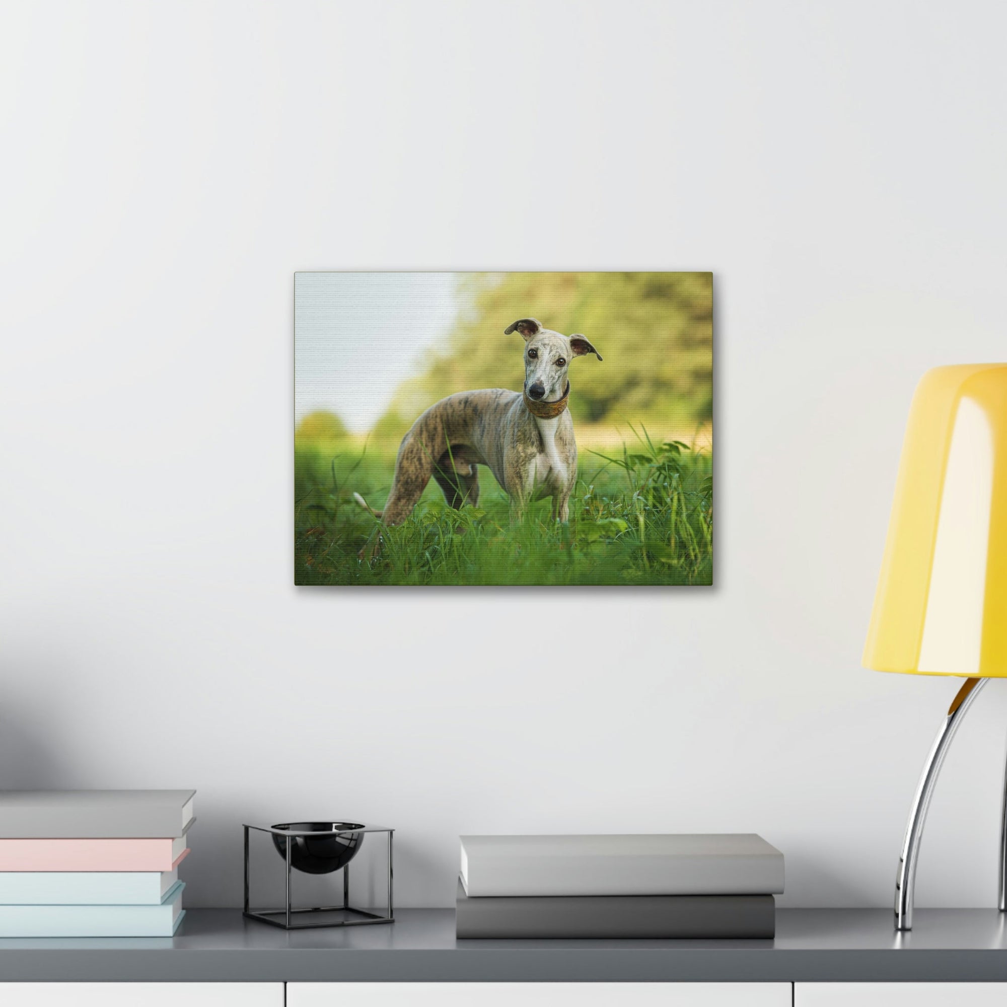 Scripture Walls Majestic Whippet Art Majestic Whippet Print Animal Wall Art Wildlife Canvas Prints Wall Art Ready to Hang Unframed-Express Your Love Gifts