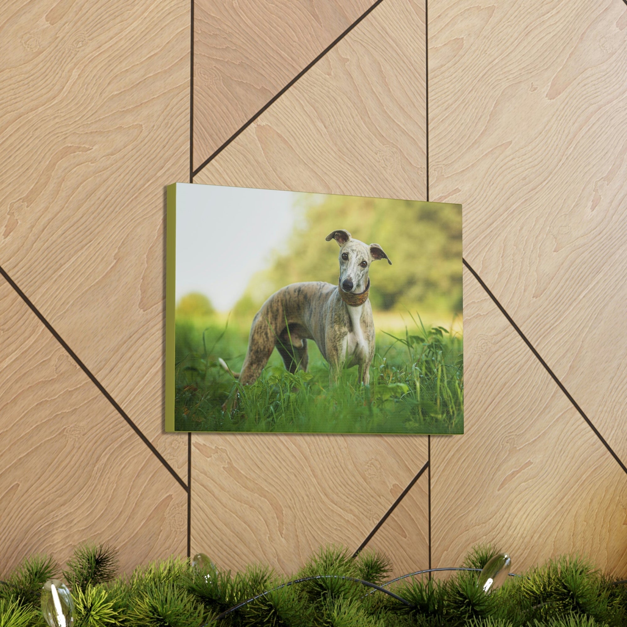 Scripture Walls Majestic Whippet Art Majestic Whippet Print Animal Wall Art Wildlife Canvas Prints Wall Art Ready to Hang Unframed-Express Your Love Gifts