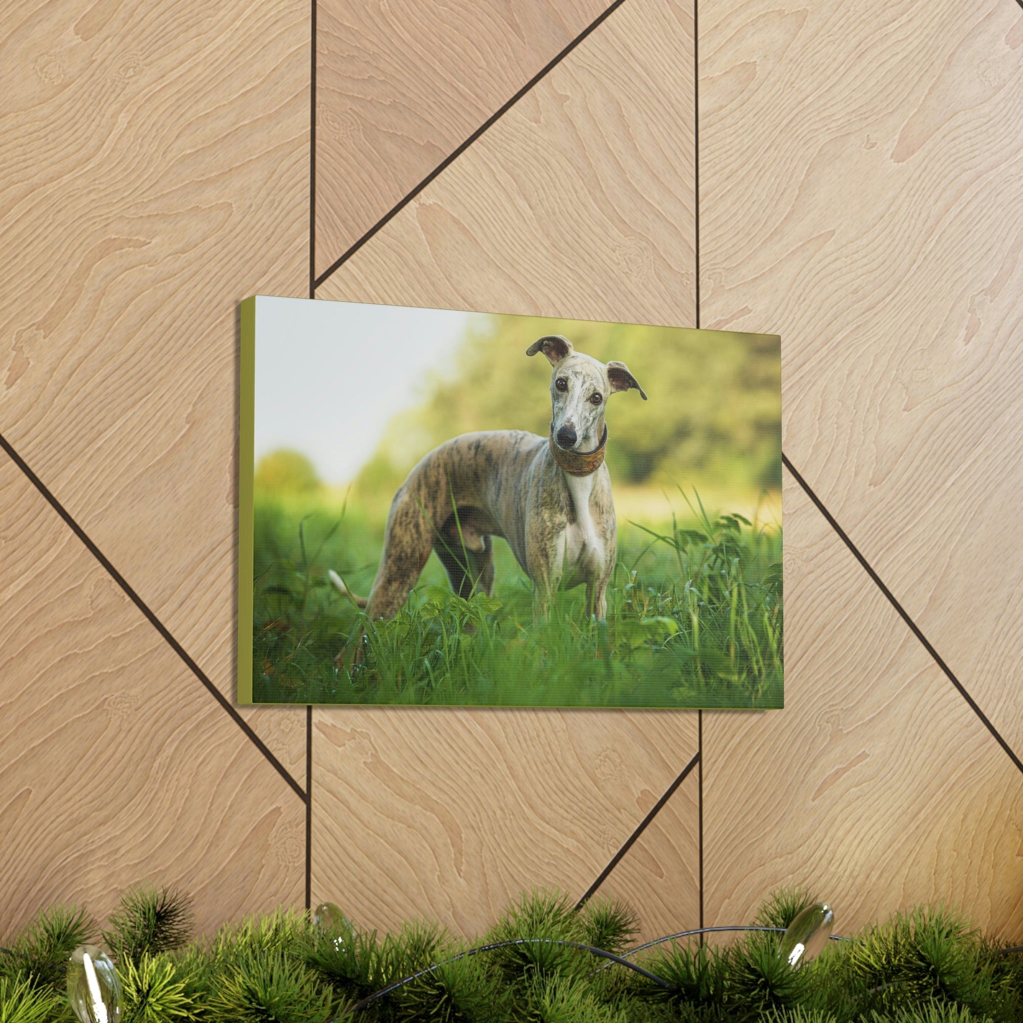 Scripture Walls Majestic Whippet Art Majestic Whippet Print Animal Wall Art Wildlife Canvas Prints Wall Art Ready to Hang Unframed-Express Your Love Gifts