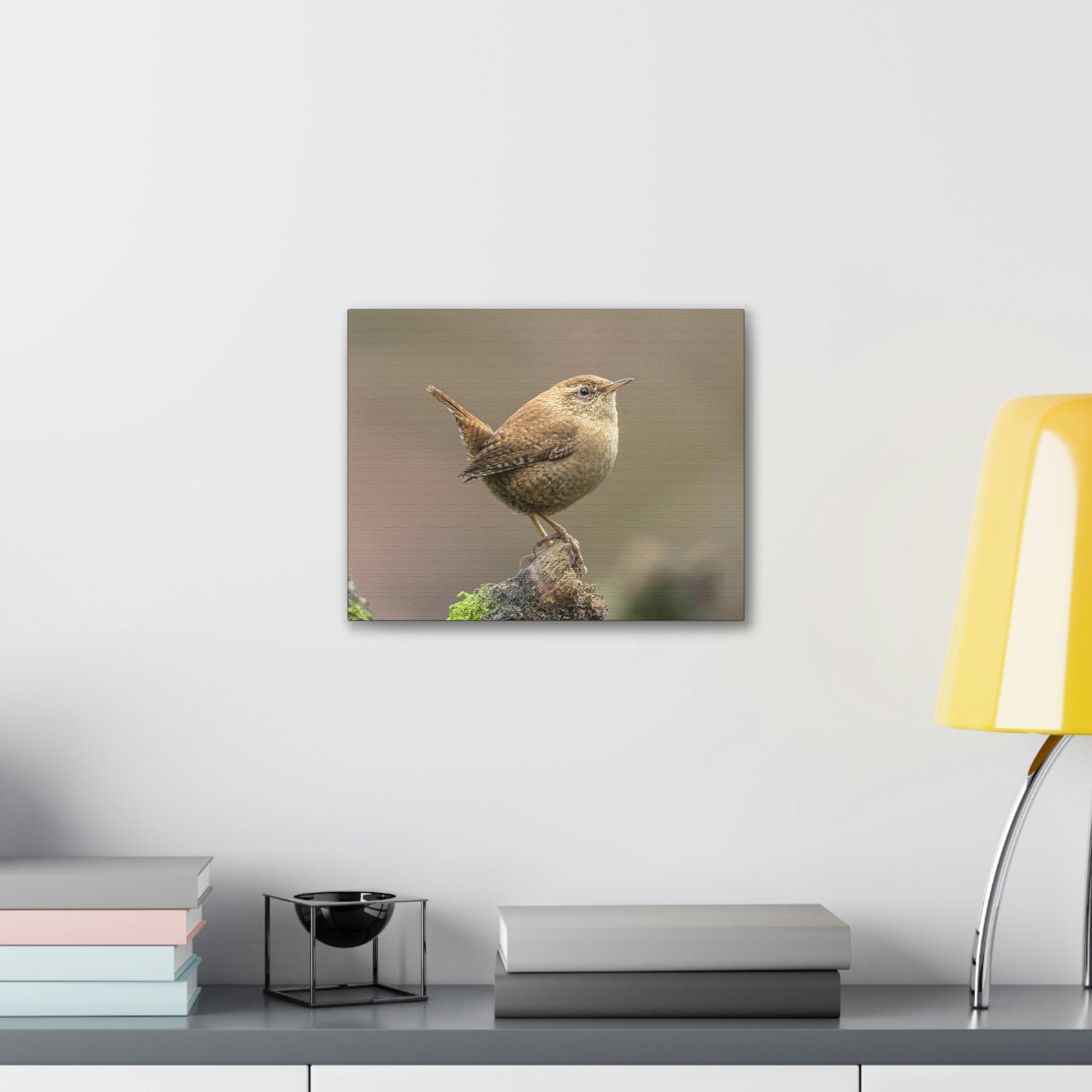 Scripture Walls Majestic Wren Art Majestic Wren Print Animal Wall Art Wildlife Canvas Prints Wall Art Ready to Hang Unframed-Express Your Love Gifts