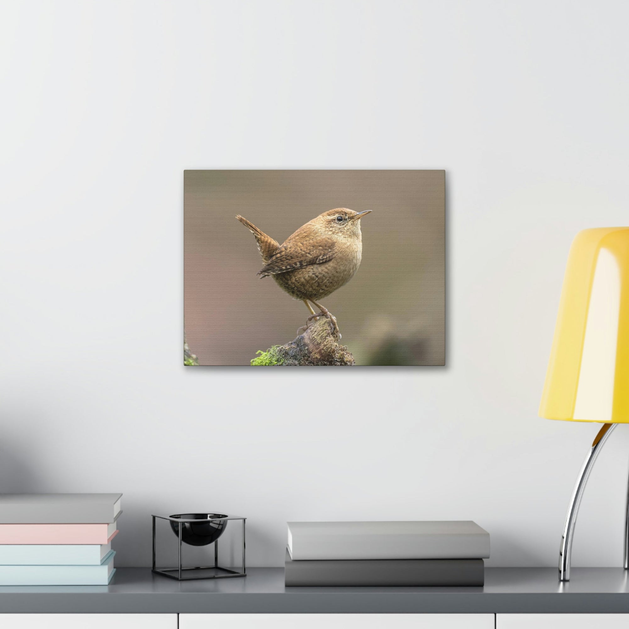 Scripture Walls Majestic Wren Art Majestic Wren Print Animal Wall Art Wildlife Canvas Prints Wall Art Ready to Hang Unframed-Express Your Love Gifts