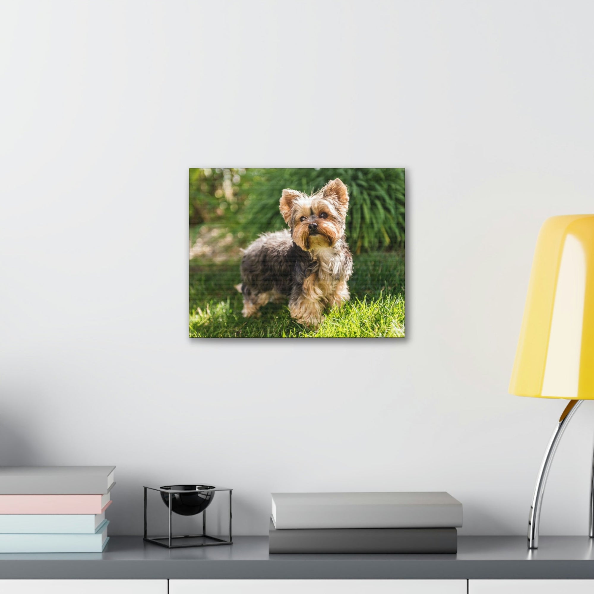 Scripture Walls Majestic Yorkshire Terrier Art Majestic Yorkshire Terrier Print Animal Wall Art Wildlife Canvas Prints Wall Art Ready to Hang Unframed-Express Your Love Gifts