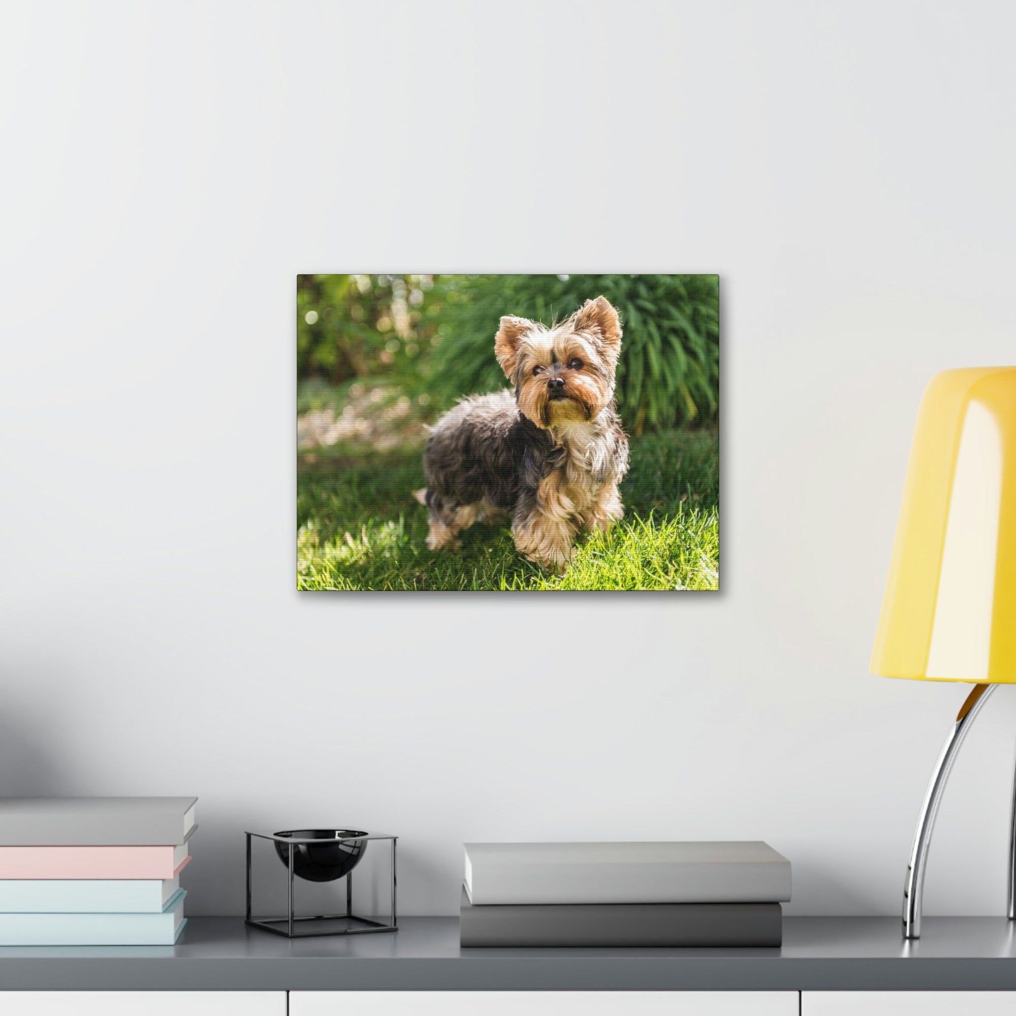 Scripture Walls Majestic Yorkshire Terrier Art Majestic Yorkshire Terrier Print Animal Wall Art Wildlife Canvas Prints Wall Art Ready to Hang Unframed-Express Your Love Gifts