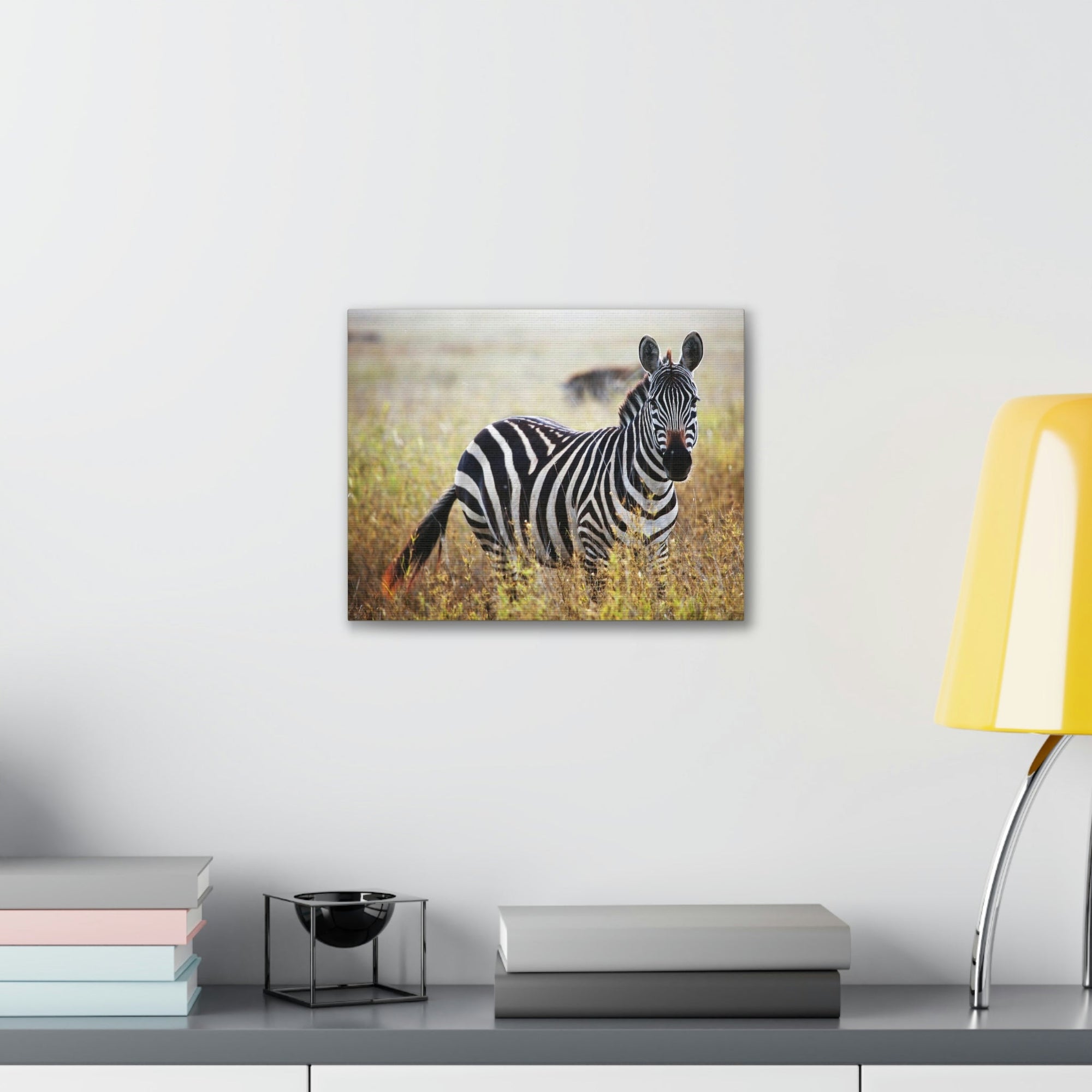 Scripture Walls Majestic Zebra Art Majestic Zebra Print Animal Wall Art Wildlife Canvas Prints Wall Art Ready to Hang Unframed-Express Your Love Gifts