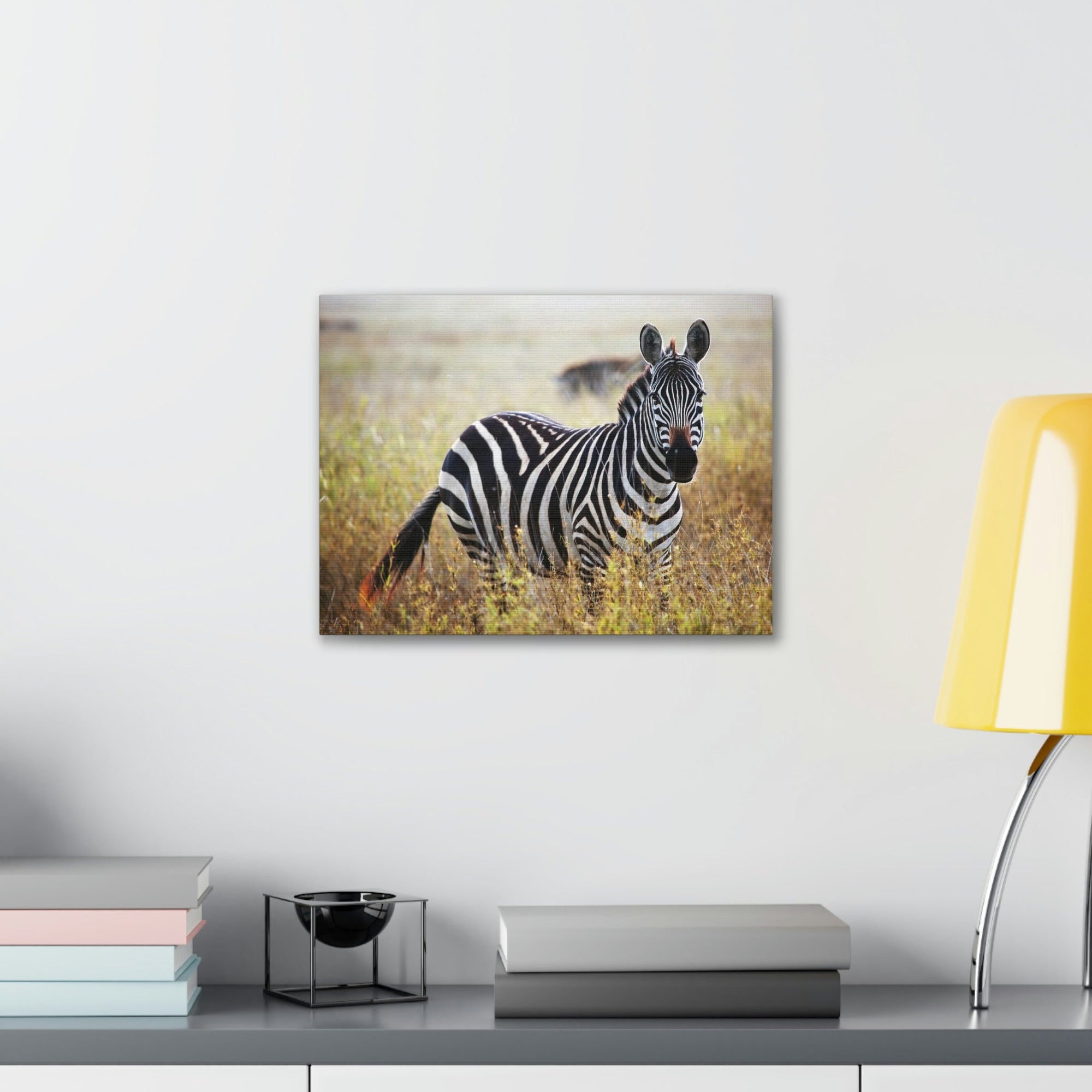 Scripture Walls Majestic Zebra Art Majestic Zebra Print Animal Wall Art Wildlife Canvas Prints Wall Art Ready to Hang Unframed-Express Your Love Gifts