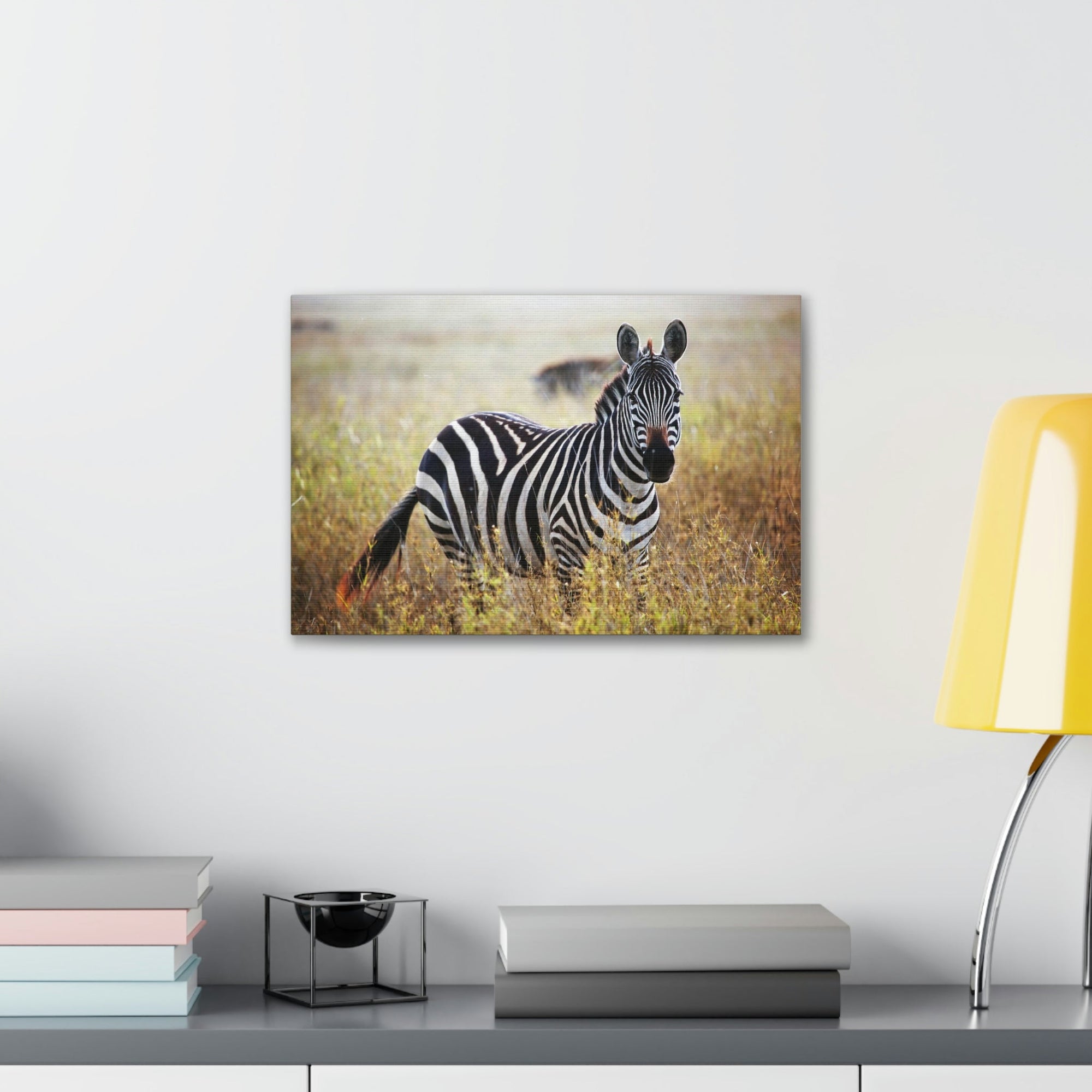 Scripture Walls Majestic Zebra Art Majestic Zebra Print Animal Wall Art Wildlife Canvas Prints Wall Art Ready to Hang Unframed-Express Your Love Gifts