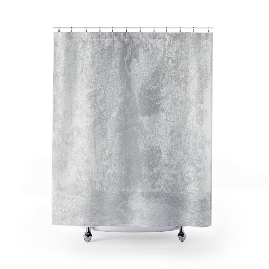 Natural Cement Stone Stylish Design 71" x 74" Elegant Waterproof Shower Curtain for a Spa-like Bathroom Paradise Exceptional Craftsmanship-Express Your Love Gifts