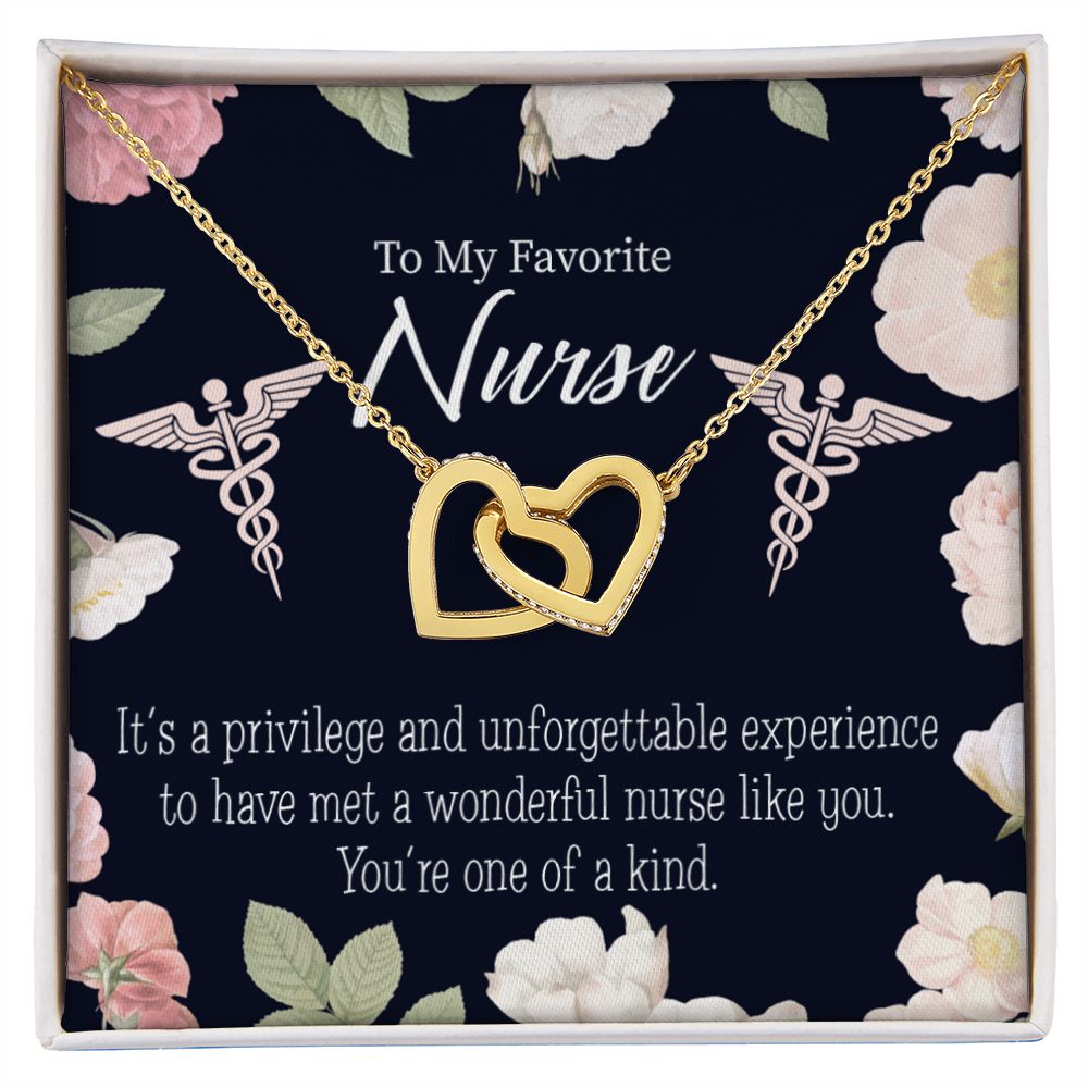 One of a Kind Healthcare Medical Worker Nurse Appreciation Gift Inseparable Necklace-Express Your Love Gifts