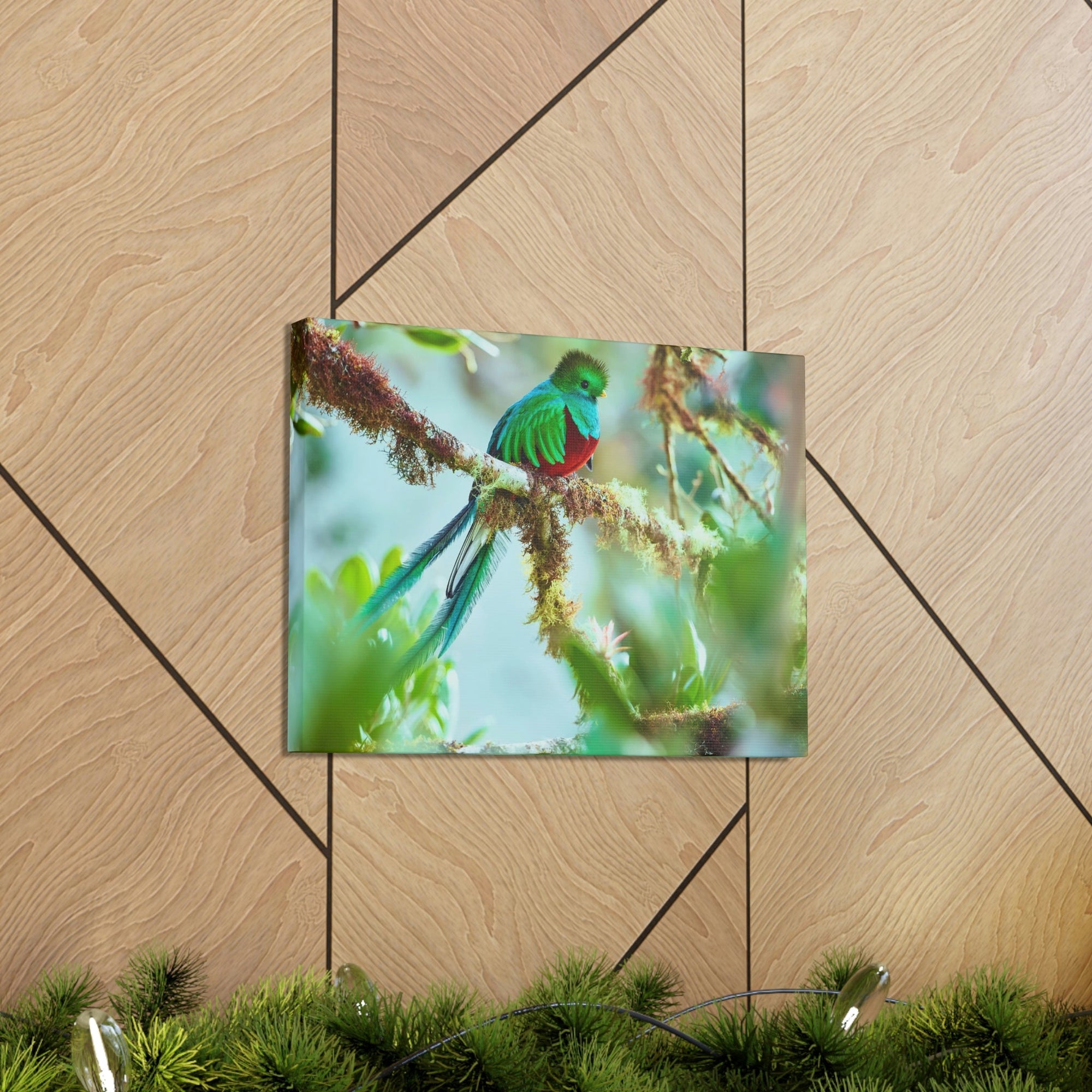 Scripture Walls Quetzal Hunting Quetzal on Hunt Print Animal Wall Art Wildlife Canvas Prints Wall Art Ready to Hang Unframed-Express Your Love Gifts