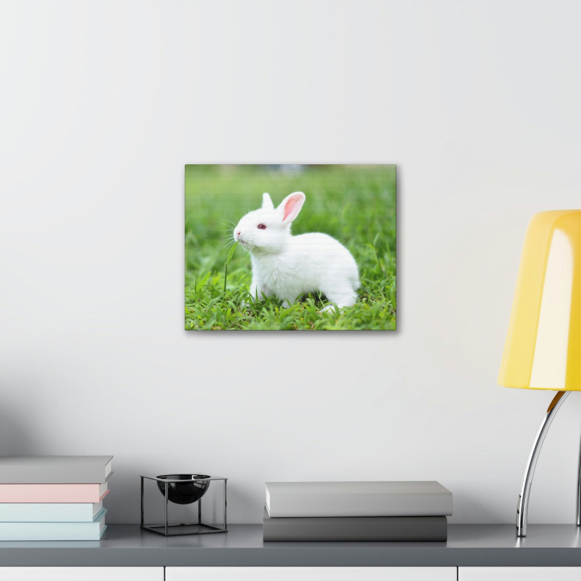 Scripture Walls Rabbit Hunting Rabbit on Hunt Print Animal Wall Art Wildlife Canvas Prints Wall Art Ready to Hang Unframed-Express Your Love Gifts