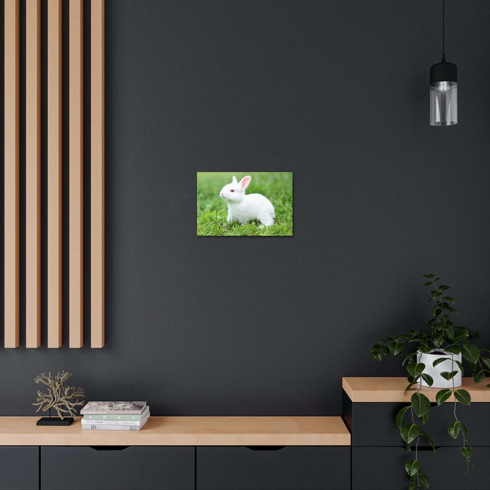 Scripture Walls Rabbit Hunting Rabbit on Hunt Print Animal Wall Art Wildlife Canvas Prints Wall Art Ready to Hang Unframed-Express Your Love Gifts