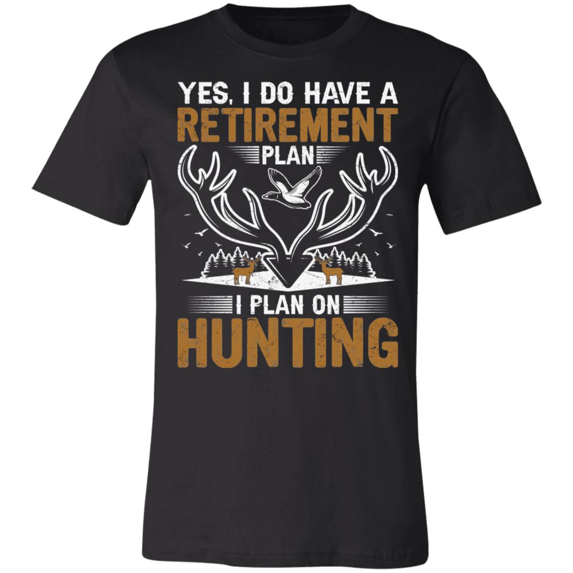 Retirement Hunting Hunter Gift T-Shirt-Express Your Love Gifts