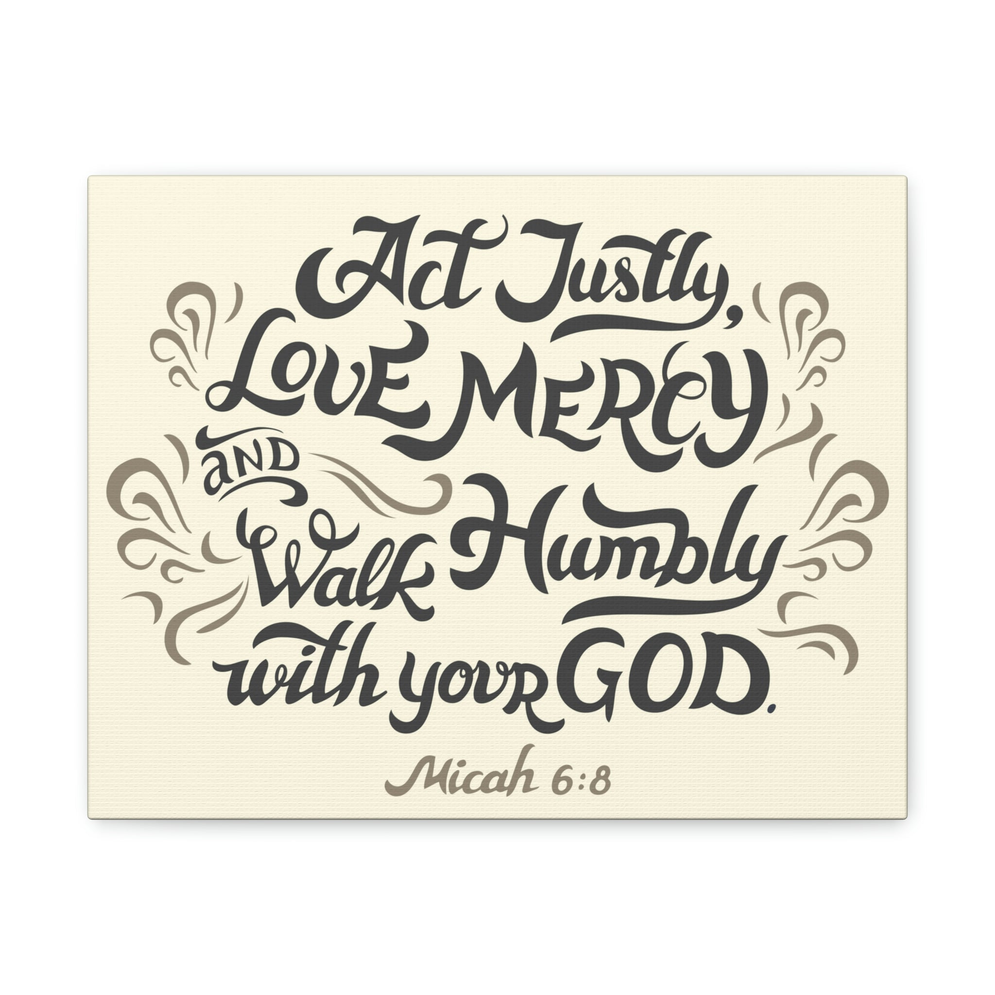 Do justly, Kids Bible quote, Scripture quote, Kids Bible verse wall art, Micah 6:8 Art Board Print for Sale by ashish845