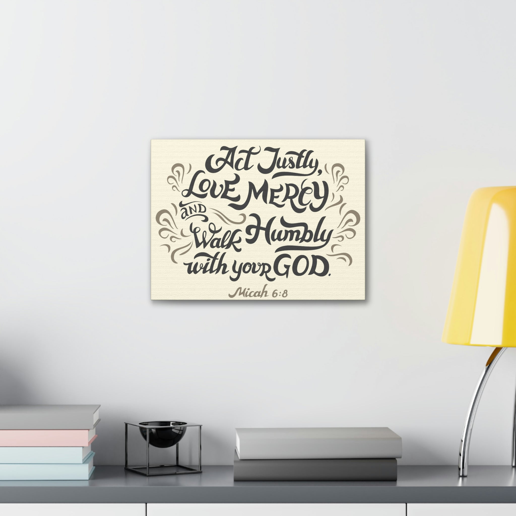 Do justly, Kids Bible quote, Scripture quote, Kids Bible verse wall art, Micah 6:8 Art Board Print for Sale by ashish845