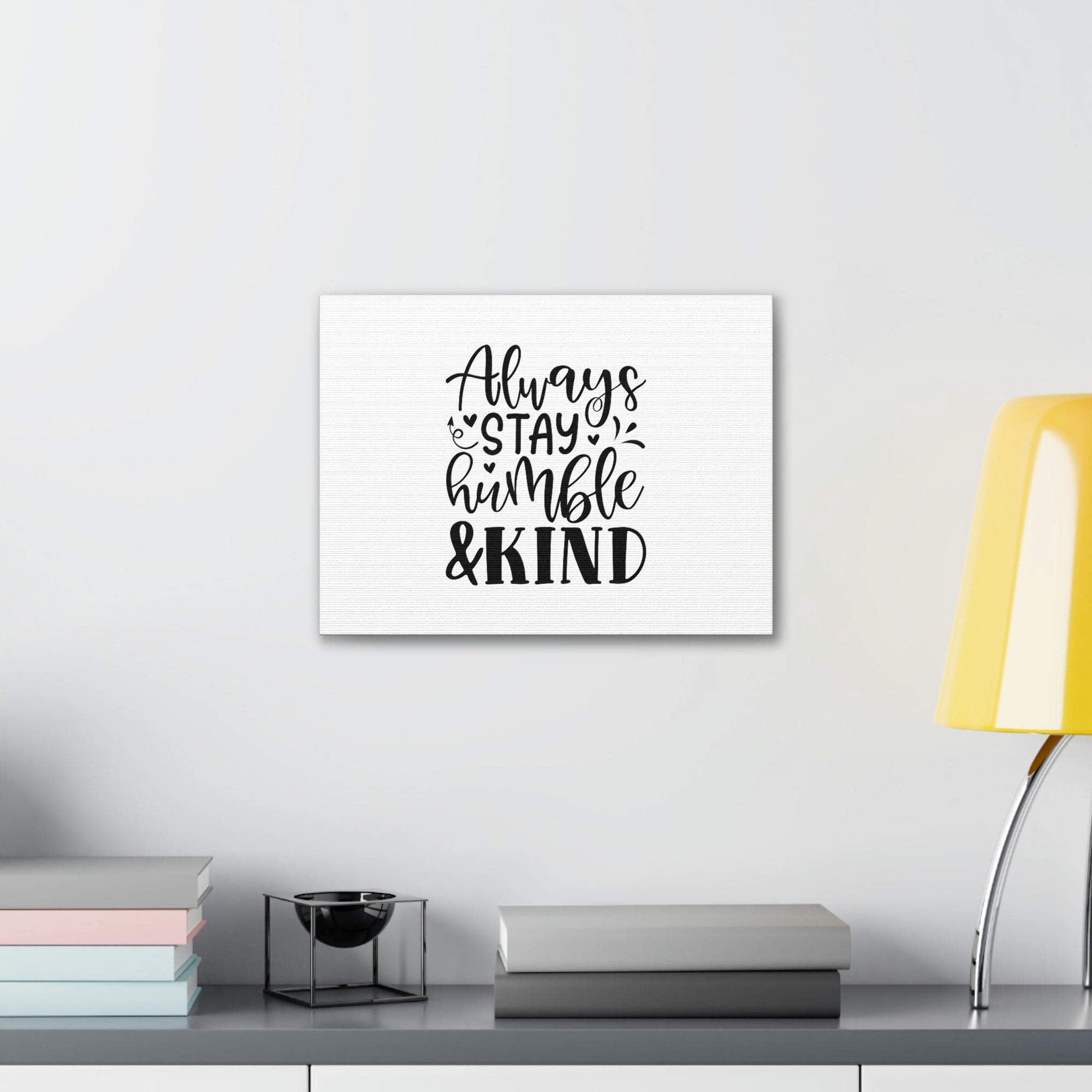 Scripture Walls Always Stay Humble & Kind James 4:10 Christian Wall Art Bible Verse Print Ready to Hang Unframed-Express Your Love Gifts