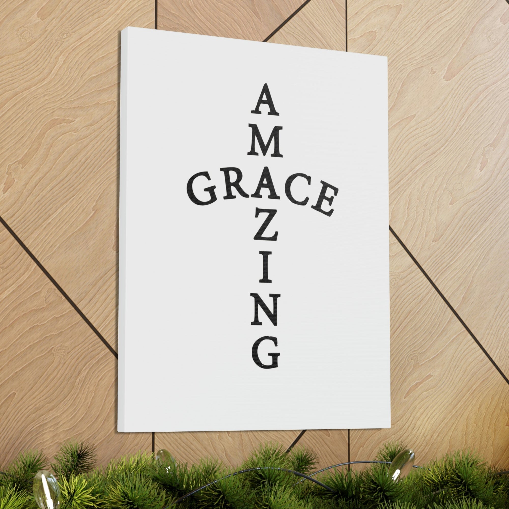 Scripture Walls Amazing Grace 1 Corinthians 15:56 Christian Wall Art Print Ready to Hang Unframed-Express Your Love Gifts