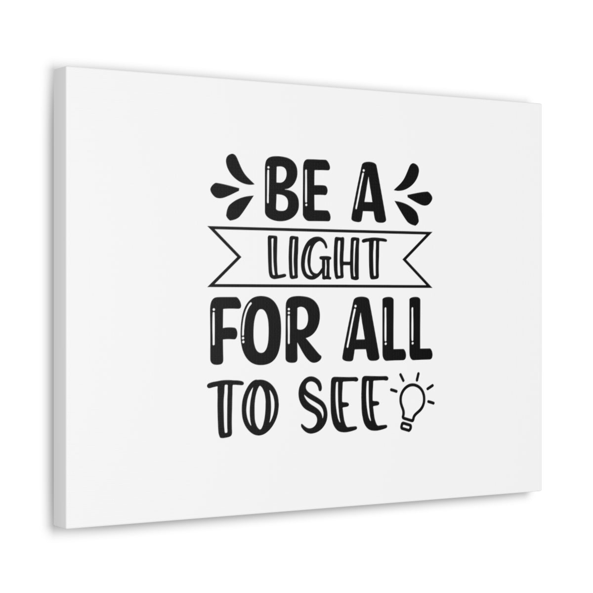 Scripture Walls Be A Light For All To See Ephesians 5:8 Christian Wall Art Bible Verse Print Ready to Hang Unframed-Express Your Love Gifts