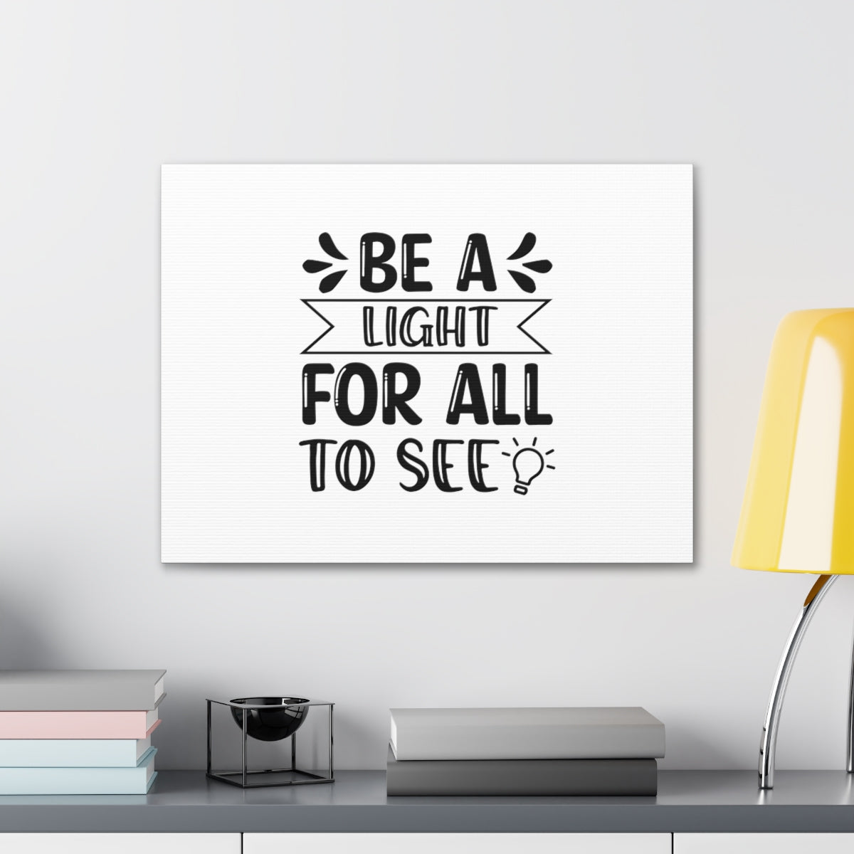Scripture Walls Be A Light For All To See Ephesians 5:8 Christian Wall Art Bible Verse Print Ready to Hang Unframed-Express Your Love Gifts