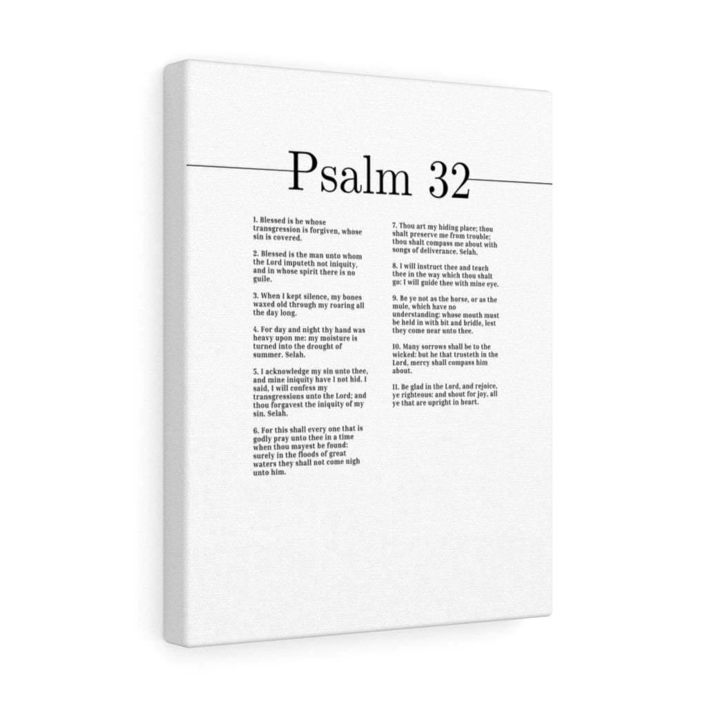 Scripture Walls Be Glad In The Lord Psalm 32 Bible Verse Canvas Christian Wall Art Ready to Hang Unframed-Express Your Love Gifts