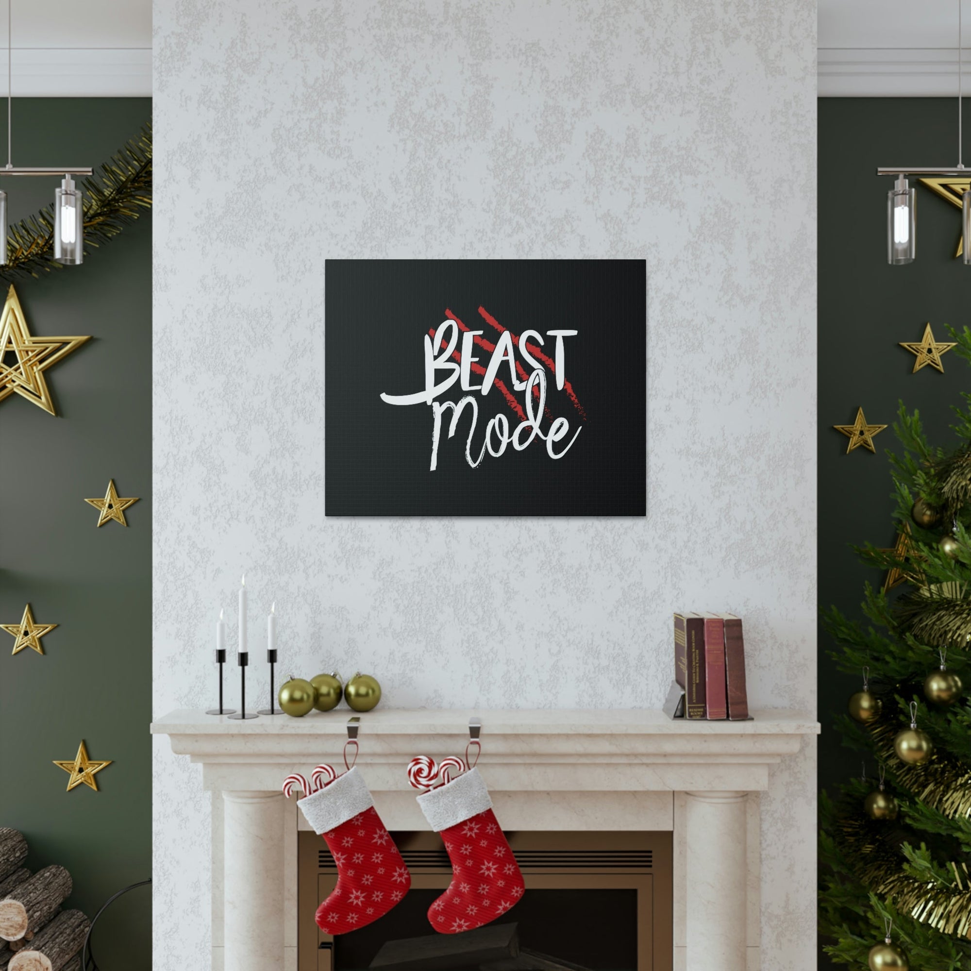 Scripture Walls Beast Mode Revelation 13:1 Wall Art Print Ready to Hang Unframed-Express Your Love Gifts