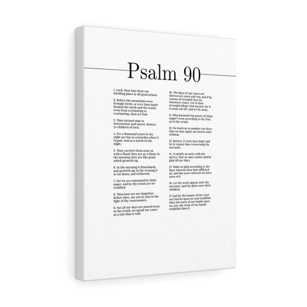Scripture Walls Beauty Of The Lord Our God Psalm 90 Bible Verse Canvas Christian Wall Art Ready to Hang Unframed-Express Your Love Gifts