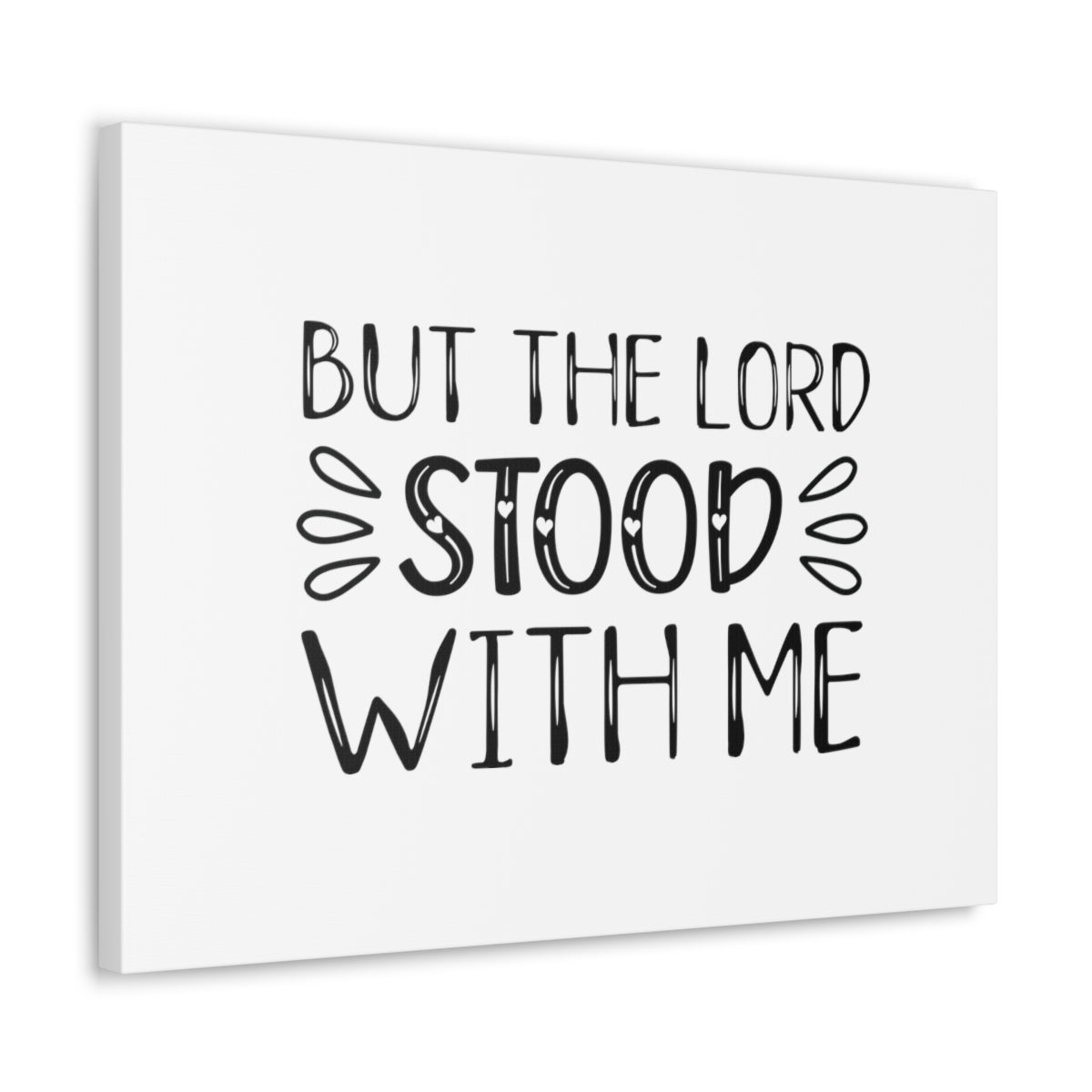 Scripture Walls But The Lord Stood With Me 2 Timothy 4:17 Christian Wall Art Bible Verse Print Ready to Hang Unframed-Express Your Love Gifts